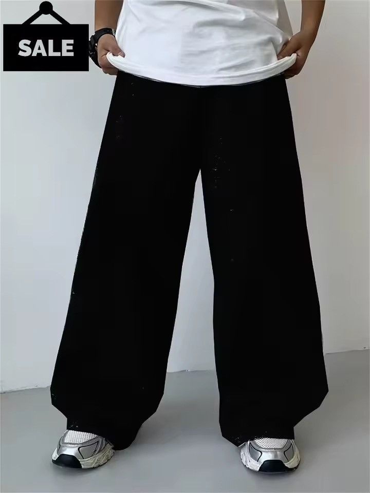 Japanese Brand ULTRA BAGGY WIDE-LEG SWEATPANTS (Y2K STREETWEAR) Size US 36 / EU 52 - 1 Thumbnail