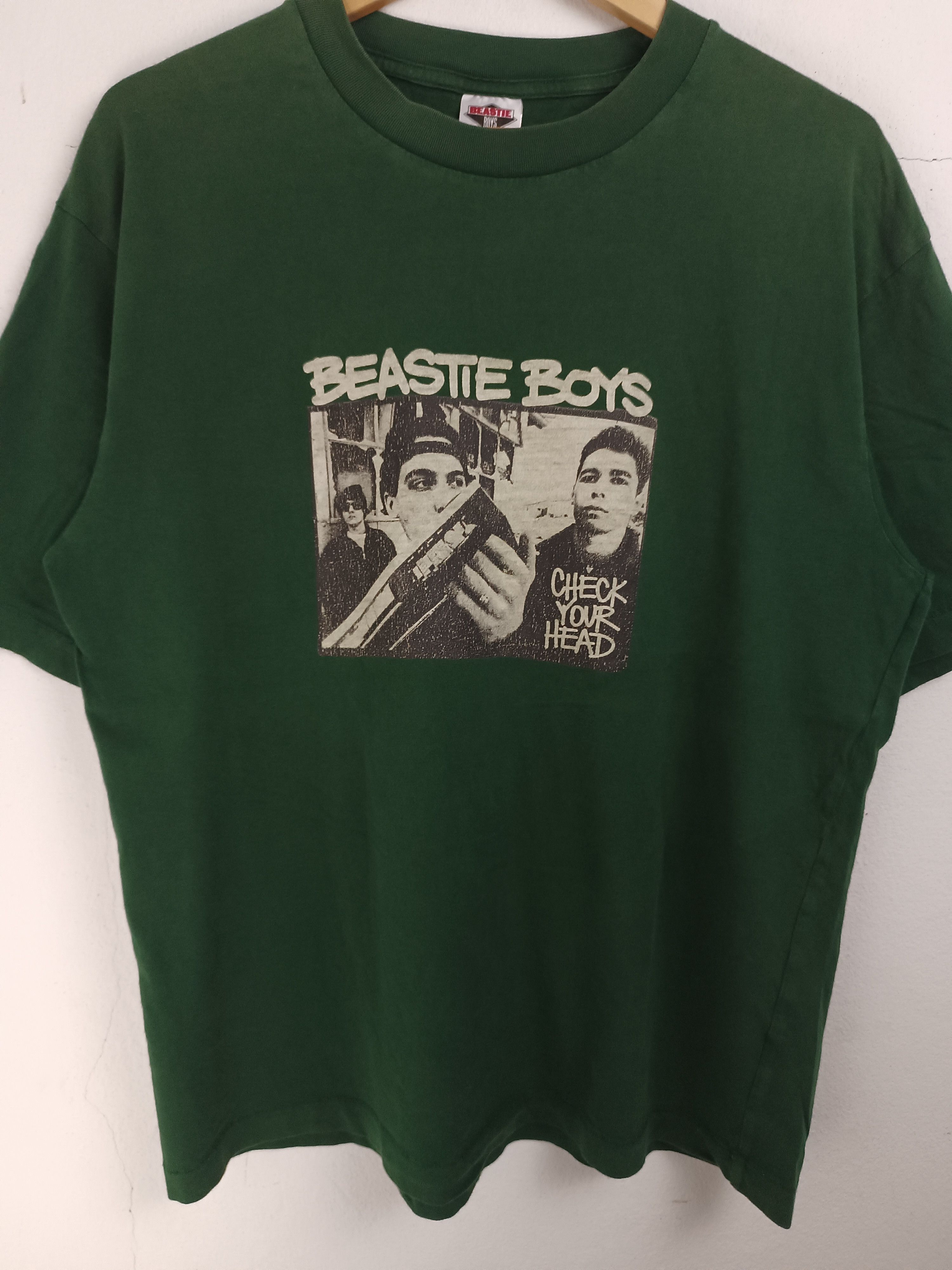 Band Tees VINTAGE BEASTIE BOYS CHECK YOUR HEAD RAP PUNK TEE Size US L / EU 52-54 / 3 - 7 Thumbnail
