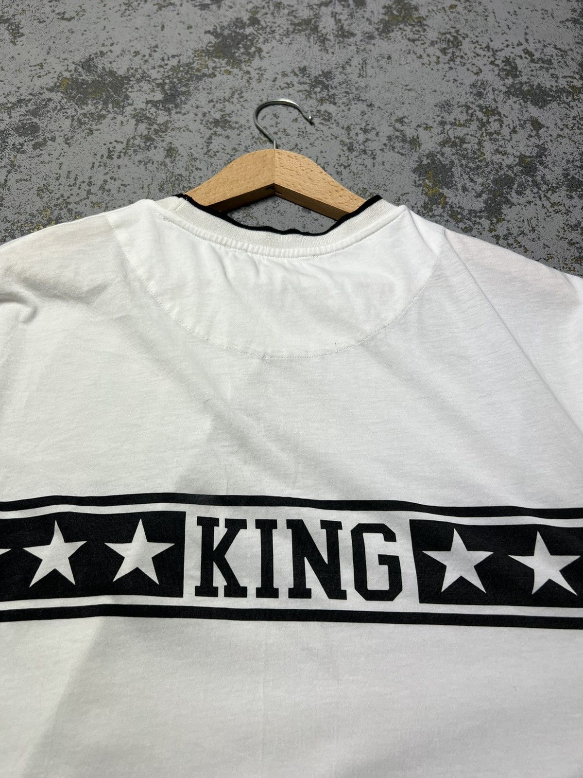 Dolce & Gabbana 😳Dolce Gabbana White DG Stars Millennials T-Shirt Size US L / EU 52-54 / 3 - 9 Thumbnail