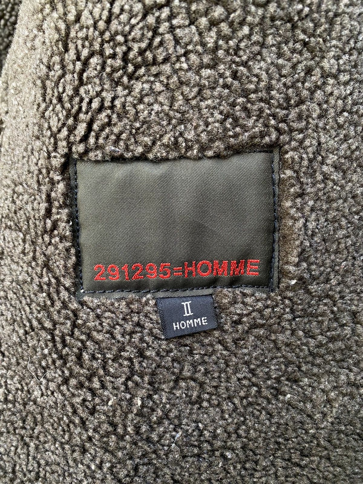 20471120 × Hysteric Glamour × Japanese Brand Archive 291295 Homme Shearling Leather Jacket Size US M / EU 48-50 / 2 - 14 Thumbnail