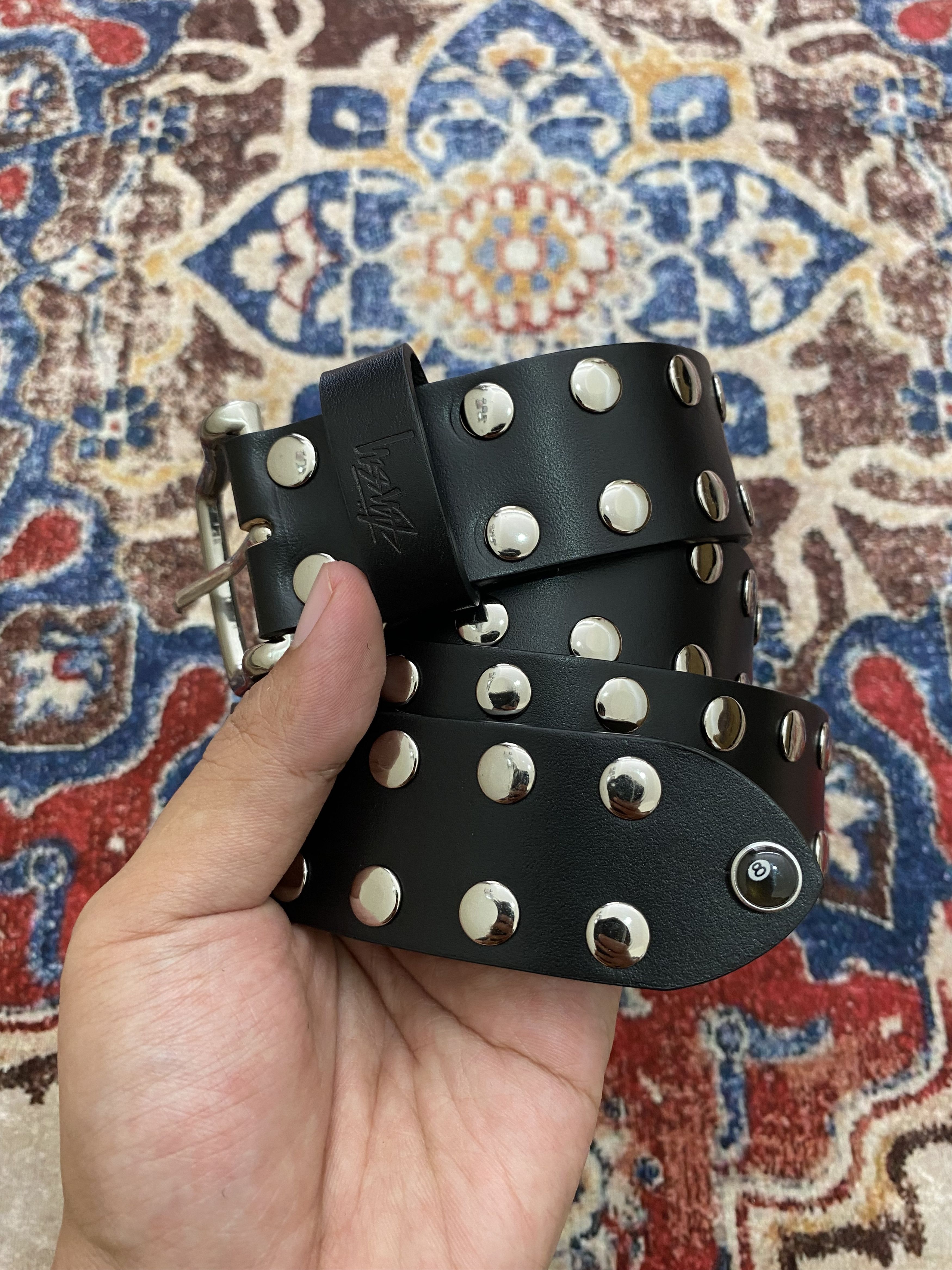 Stussy Stussy SS25 Rodeo Belt Bone Crackle Size L/XL | Grailed