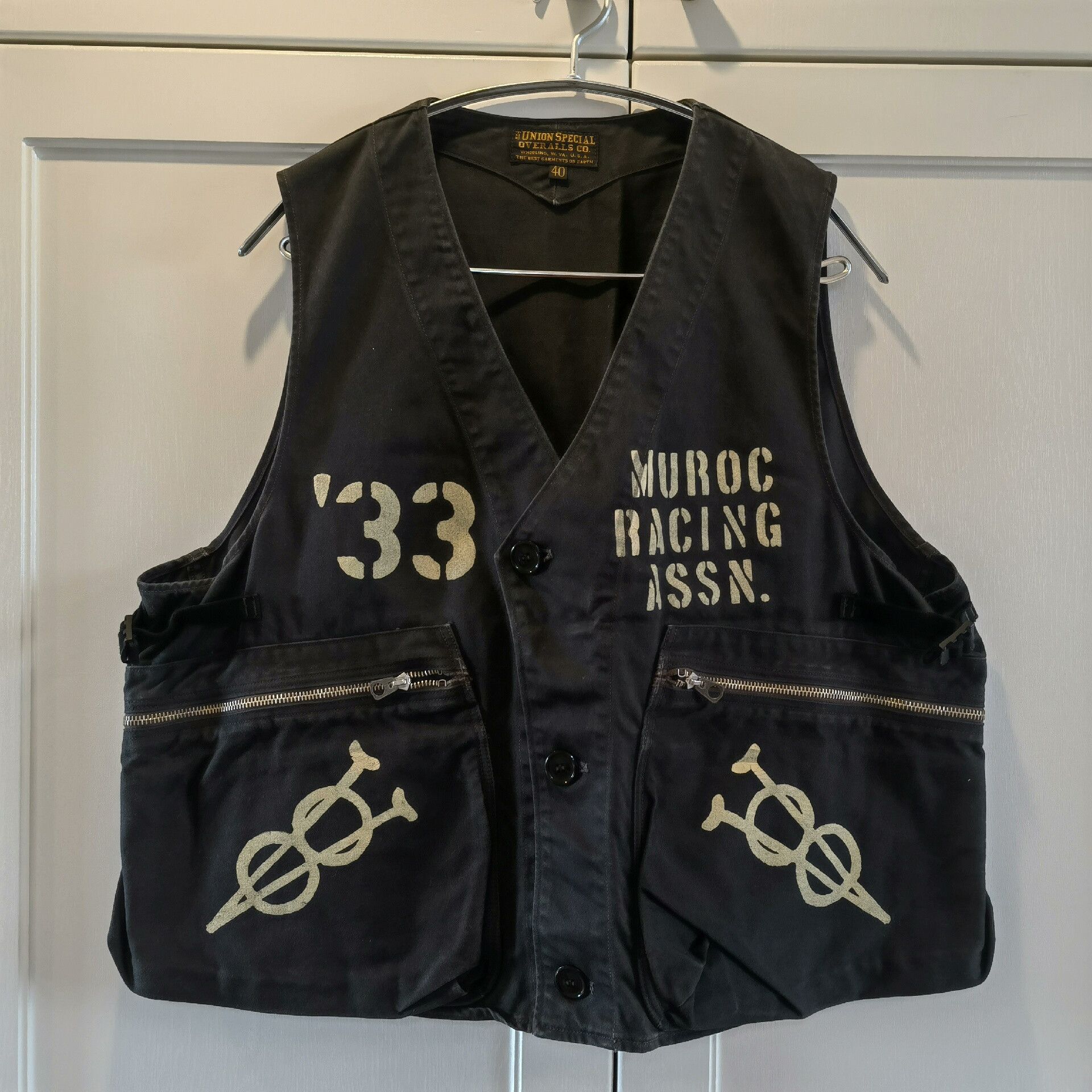 Freewheelers Rare Freewheelers V8 Vest Size 40 Size US XXS / EU 40 - 1 Thumbnail