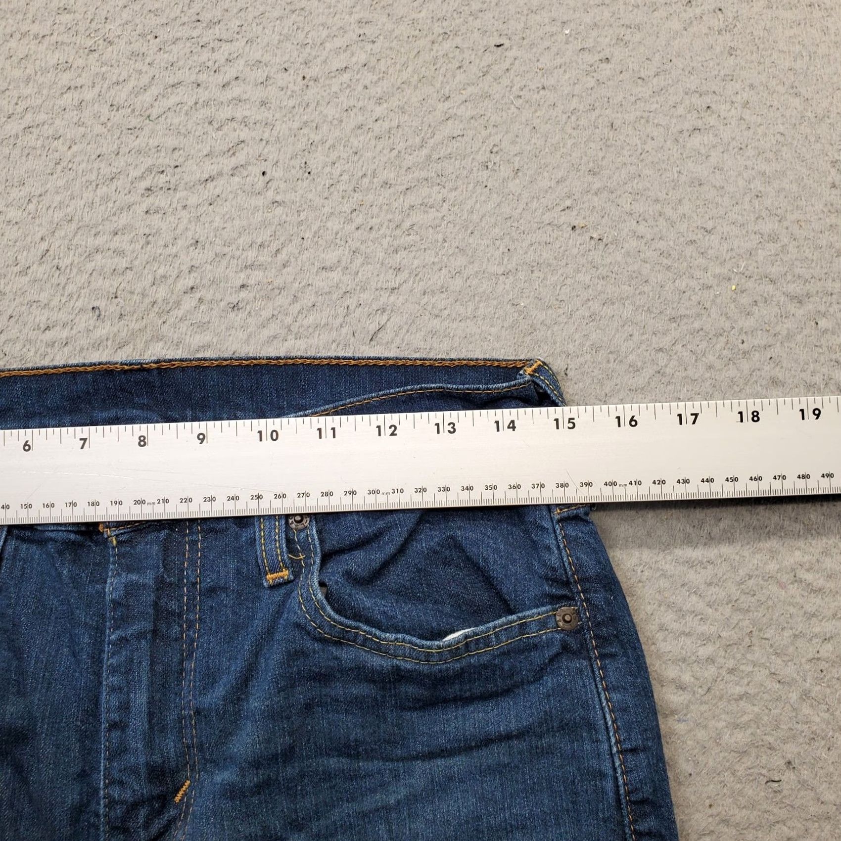 Levi's Levi's 502 Jeans Mens 30x30 Blue Denim Medium Wash Straight Leg Size 30 Mens Jeans Regular Size US 30 / EU 46 - 6 Thumbnail