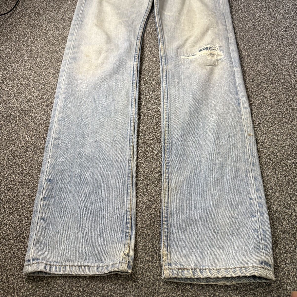 Beauty Beast 90s Levis 505 Distressed Aging Denim y2k Style Size US 28 / EU 44 - 5 Thumbnail