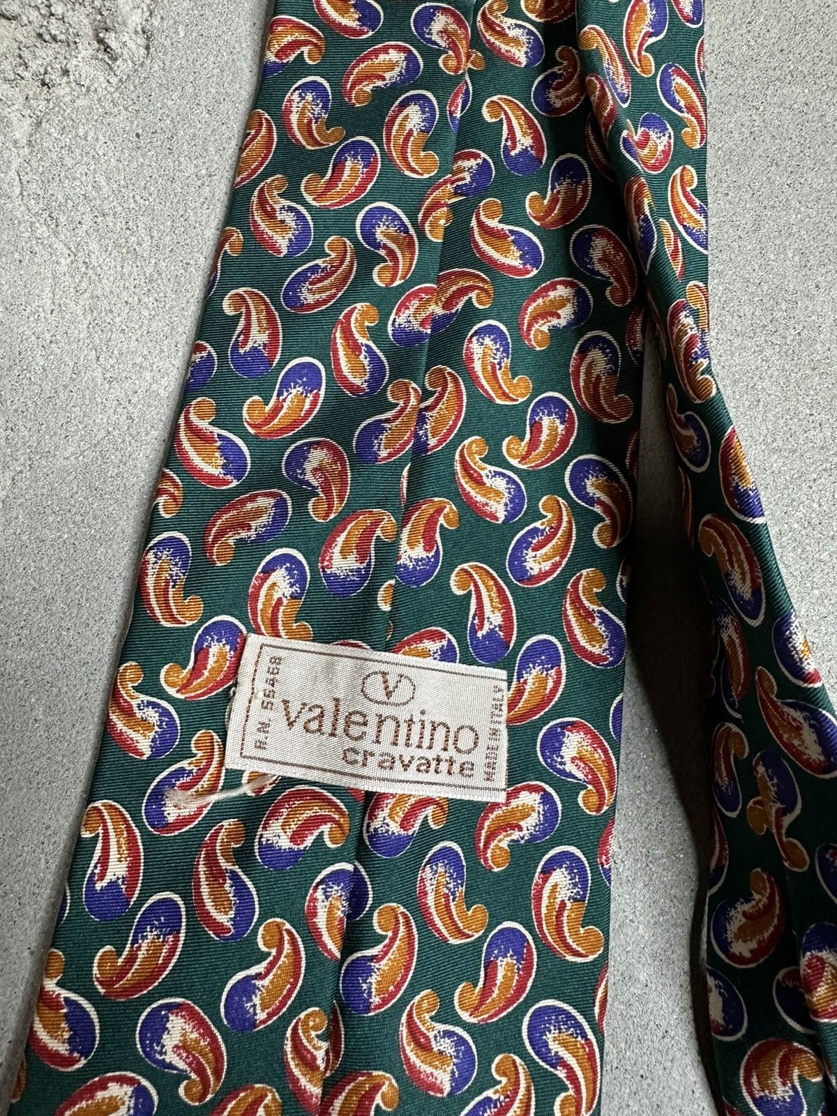 Valentino Valentino Cravatte Men Tie Silk Size ONE SIZE - 3 Thumbnail