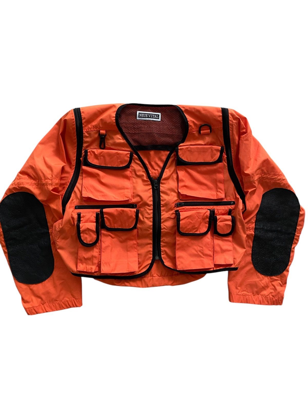 Hysteric Glamour × Issey Miyake × Japanese Brand NEUE VITAL jacket Parachute 6 pocket + backpack nice design Size US M / EU 48-50 / 2 - 13 Thumbnail