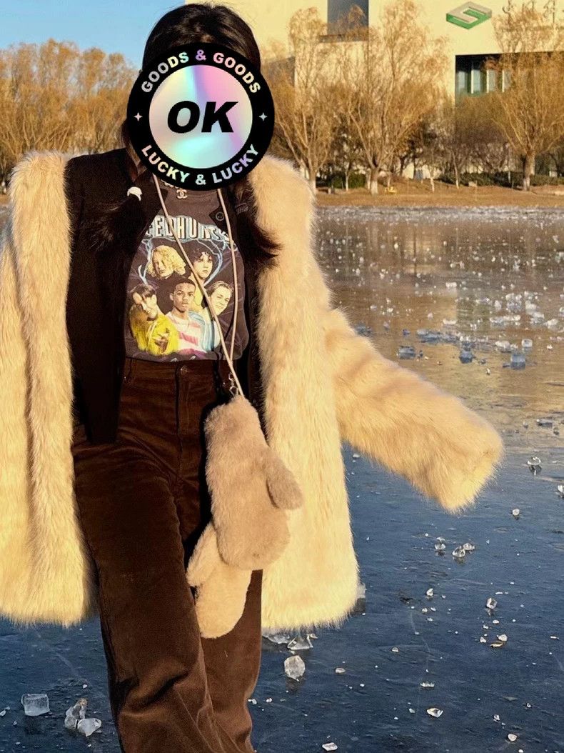 Helmut Lang Helmut Lang size SEco-friendly fur Korean women tea fur 250 Size S / US 4 / IT 40 - 3 Thumbnail