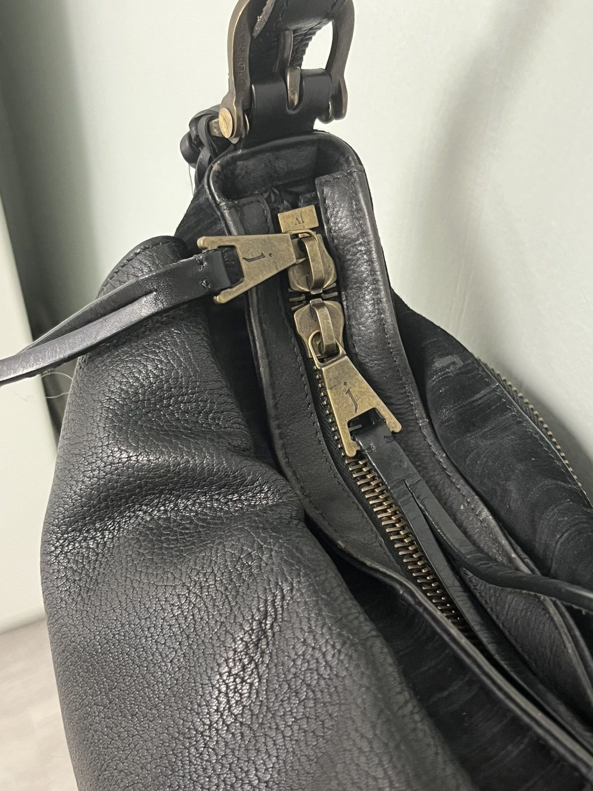 John Varvatos Leather Crossbody Bag. Size ONE SIZE - 8 Thumbnail