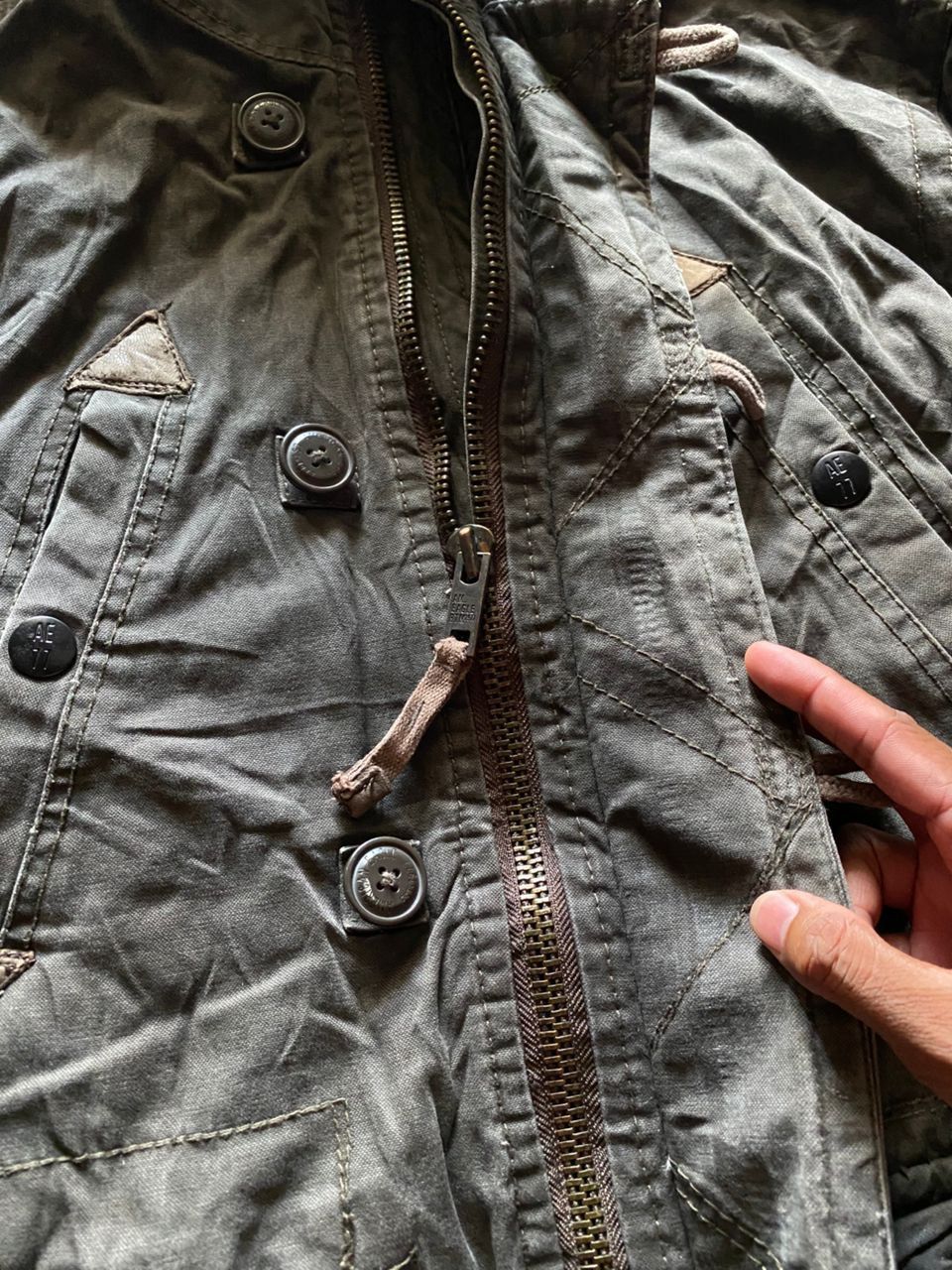 Japanese Brand AMERICAN EAGLE OUTFITTERS PARKAS STYLE Size US M / EU 48-50 / 2 - 4 Thumbnail