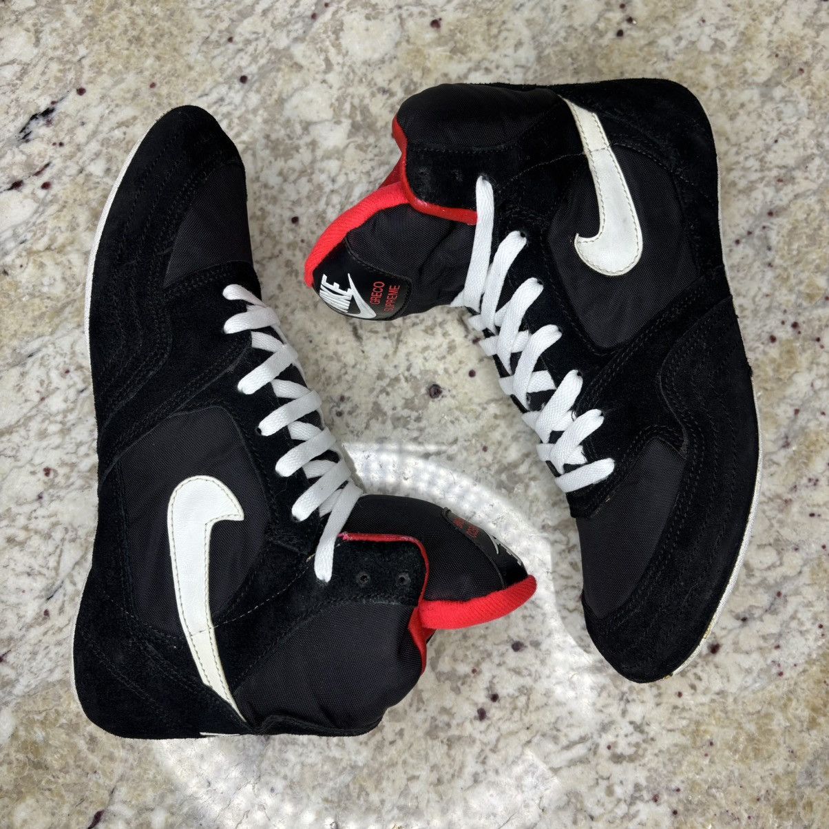 Nike size 8.5-Nike Supreme Greco WrestlingShoe 1990s Clean No Box Size US 8.5 / EU 41-42 - 20 Thumbnail