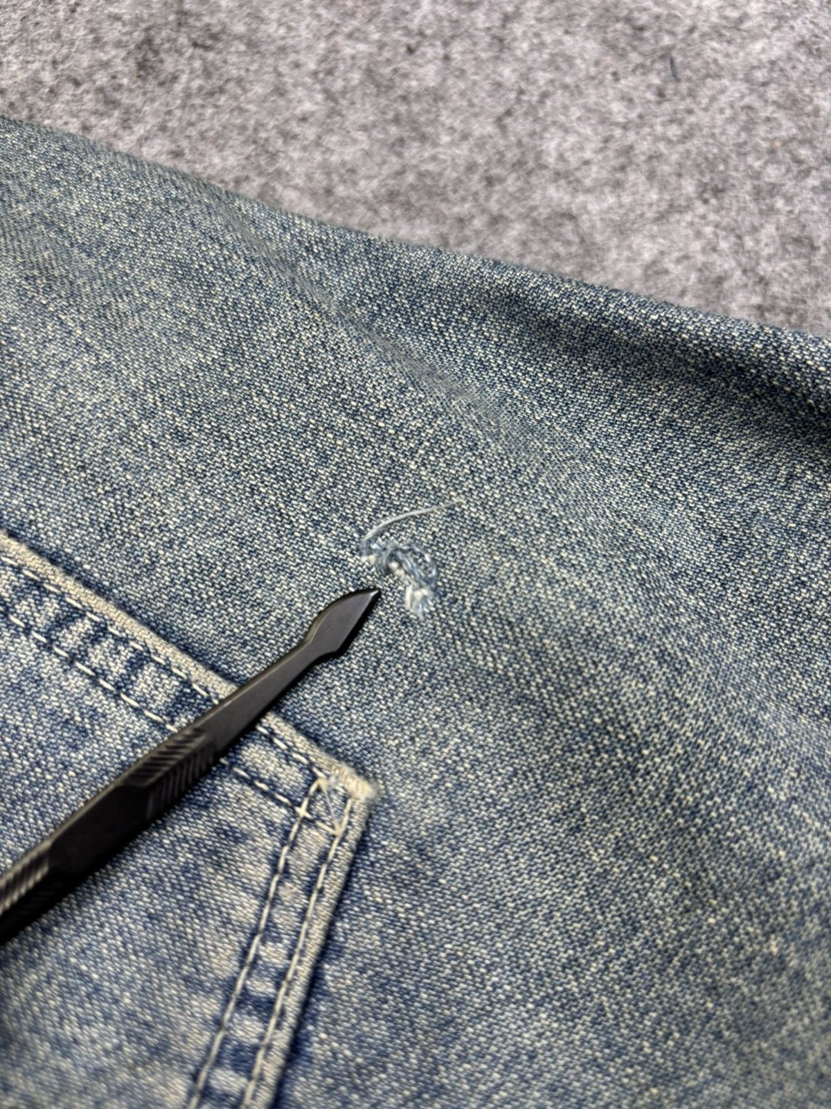 Edwin 💥BAGGY💥Vintage Dirty Edwin Carpenter Jeans F939 Size US 34 / EU 50 - 24 Thumbnail