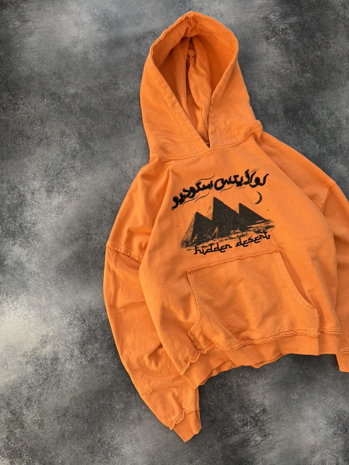 Low Light Studios Low Lights Oversized Baggy Hoodie Y2K Embroidered Logo RAP Size US L / EU 52-54 / 3 - 2 Thumbnail