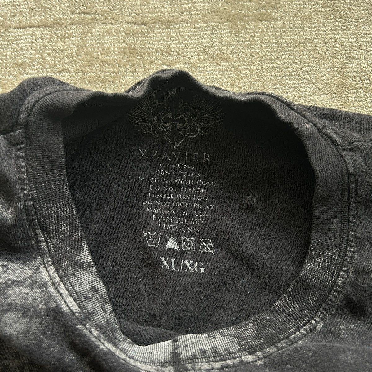 Xavier Affliction Type Xzavier Y2K Tee Size US XL / EU 56 / 4 - 6 Thumbnail