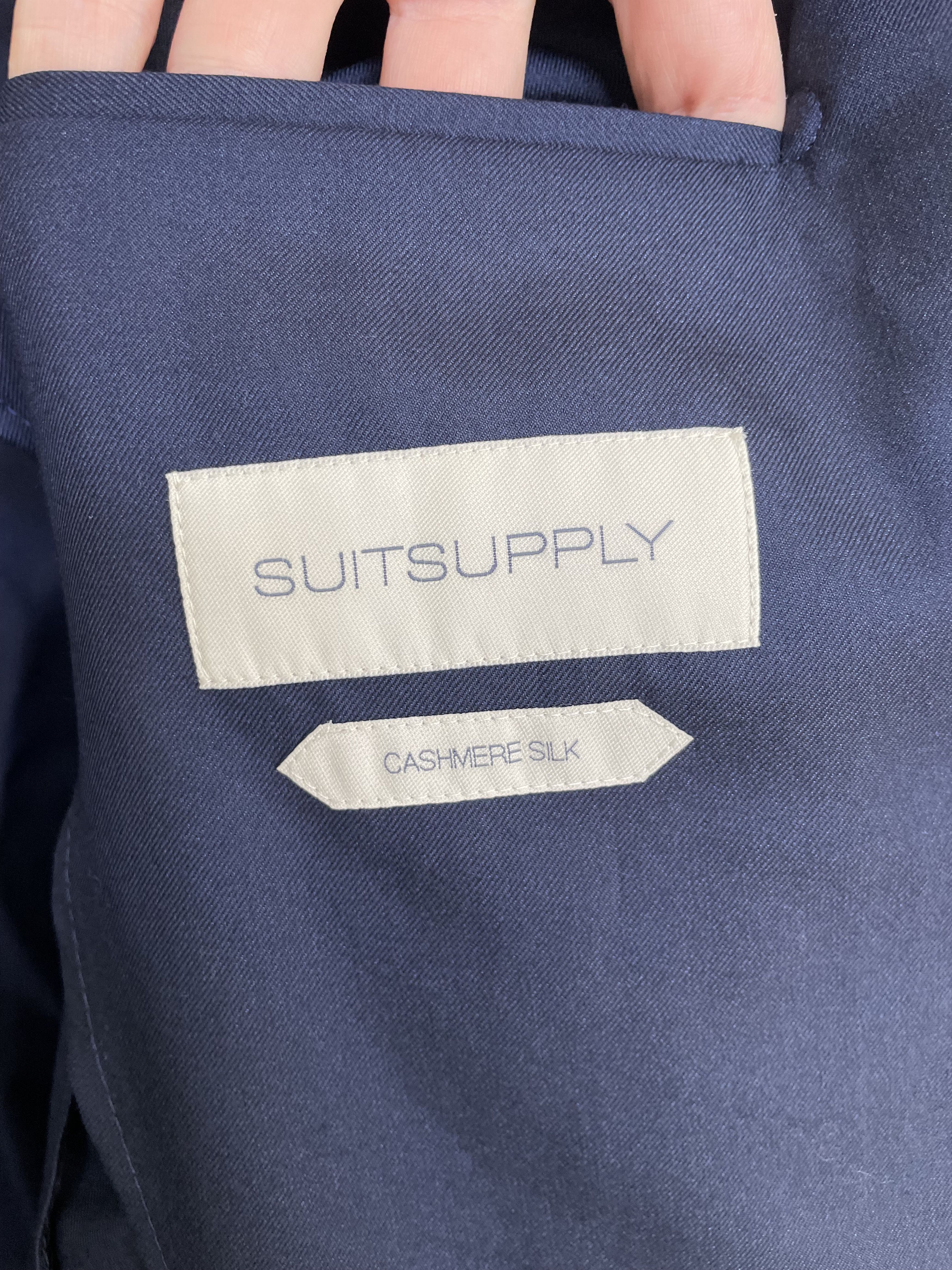 Suitsupply NWT Suitsupply navy summer cashmere jacket, size 38R\EU48 Size 38R - 5 Thumbnail