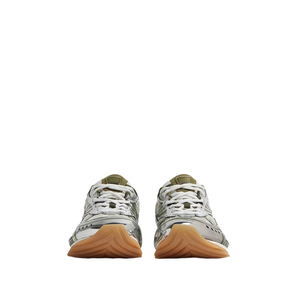 BOTTEGA VENETA Orbit $1050 Women's Mud/White Sneakers New &