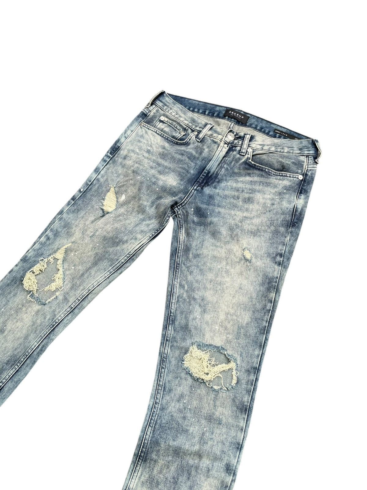 Pacsun Pacsun Los Angeles Distresed Denim Size US 33 - 2 Thumbnail