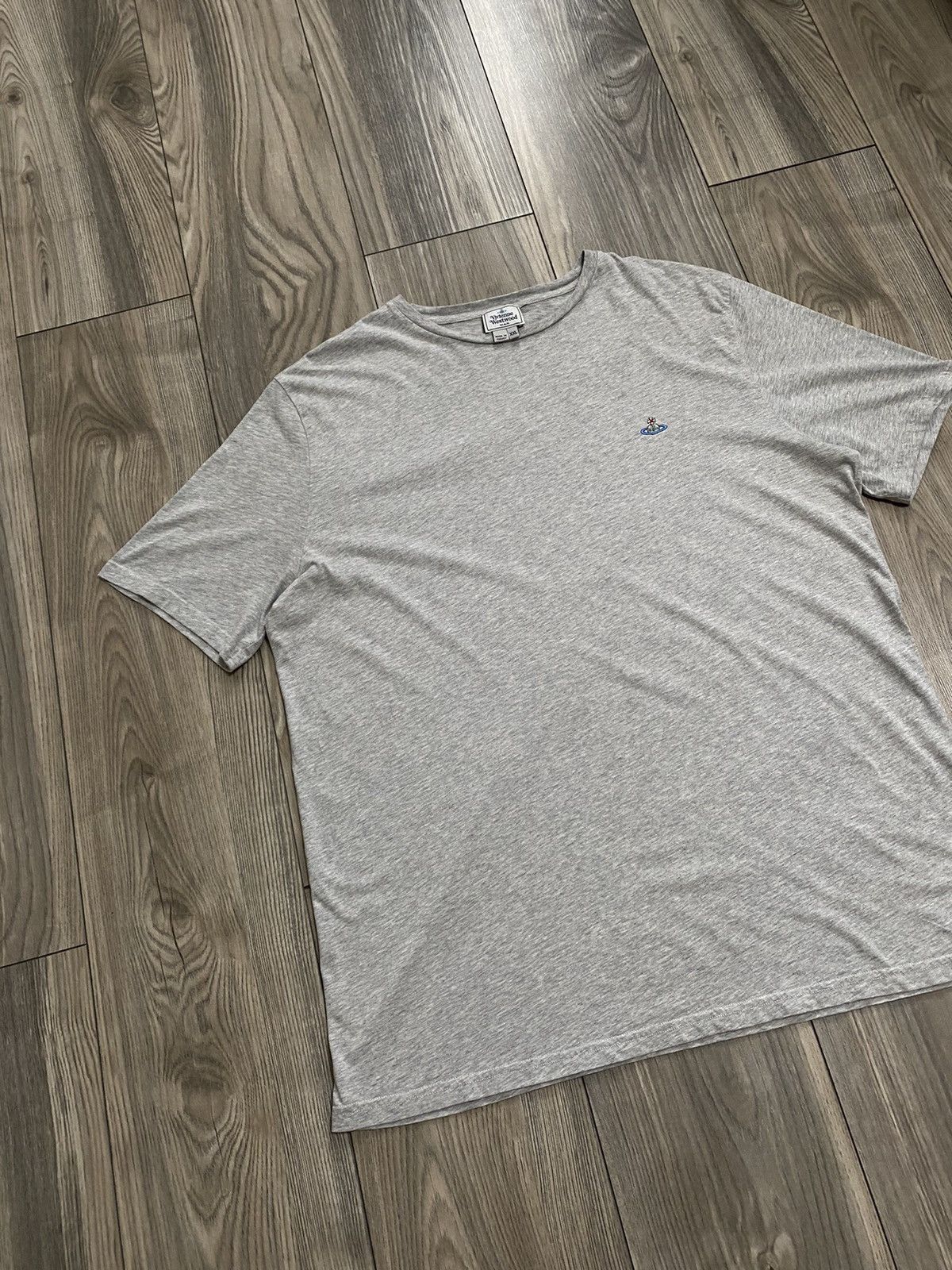 Vivienne Westwood Vivienne Westwood Basic Logo Grey T- Shirt Mens Size XXL Size US XXL / EU 58 / 5 - 2 Thumbnail