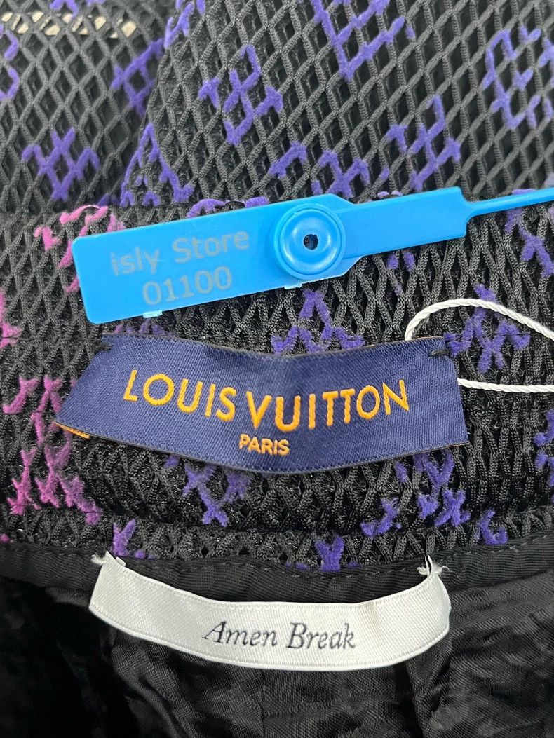 Louis Vuitton Louis Vuitton Black Rainbow Organza Shorts Size US 42 / EU 58 - 3 Thumbnail