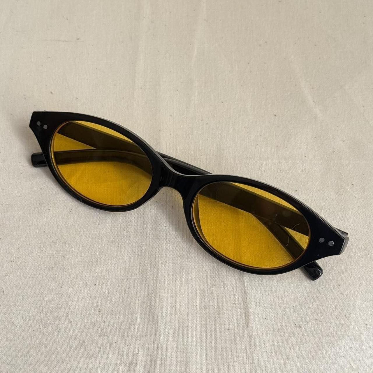 Other y2k sporty black round aviator sunglasses Size ONE SIZE - 5 Thumbnail