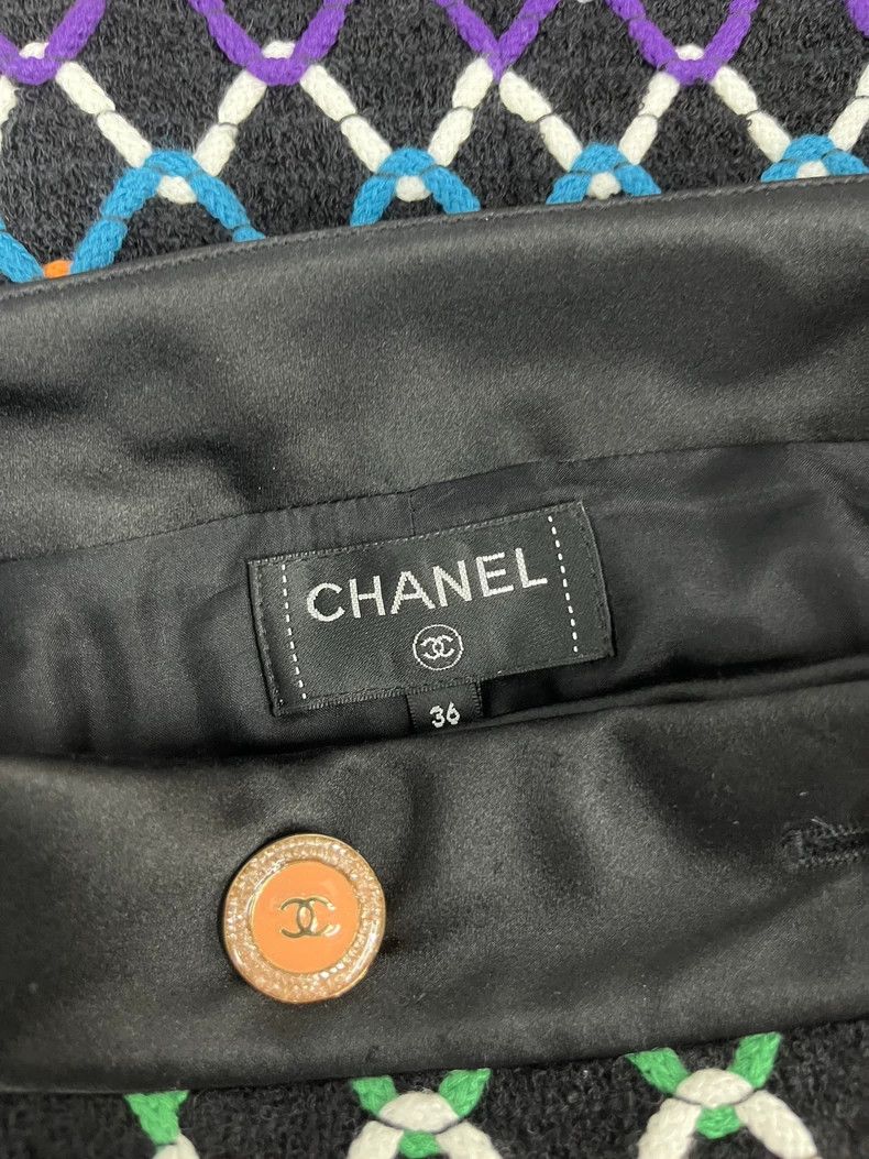 Chanel Chanel 22S colorful striped skirt Size 24" / US 00 / IT 34 - 4 Thumbnail