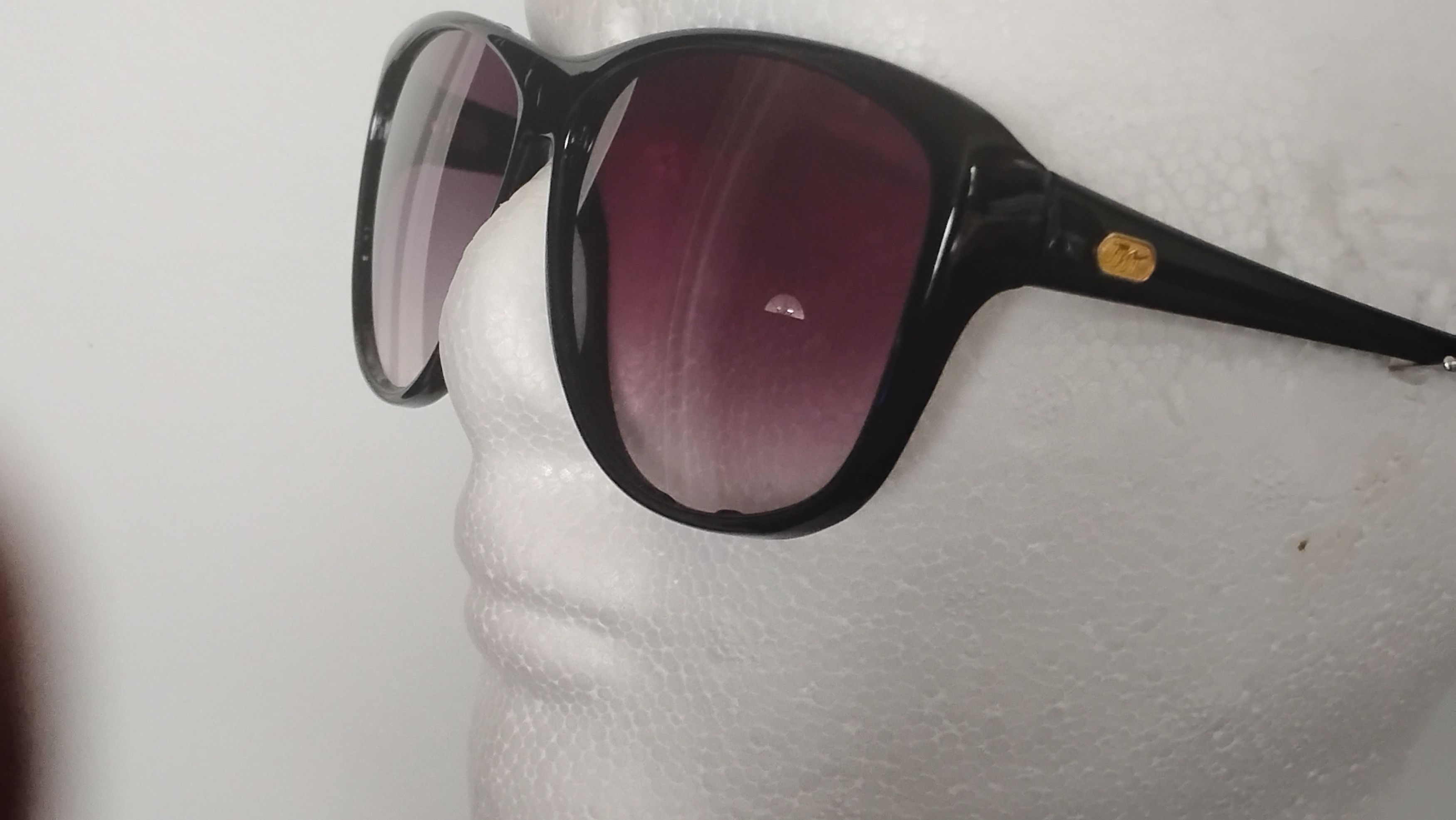 Other Vintage Morgan Taylor black Sunglasses NIS Italy Size ONE SIZE - 3 Thumbnail