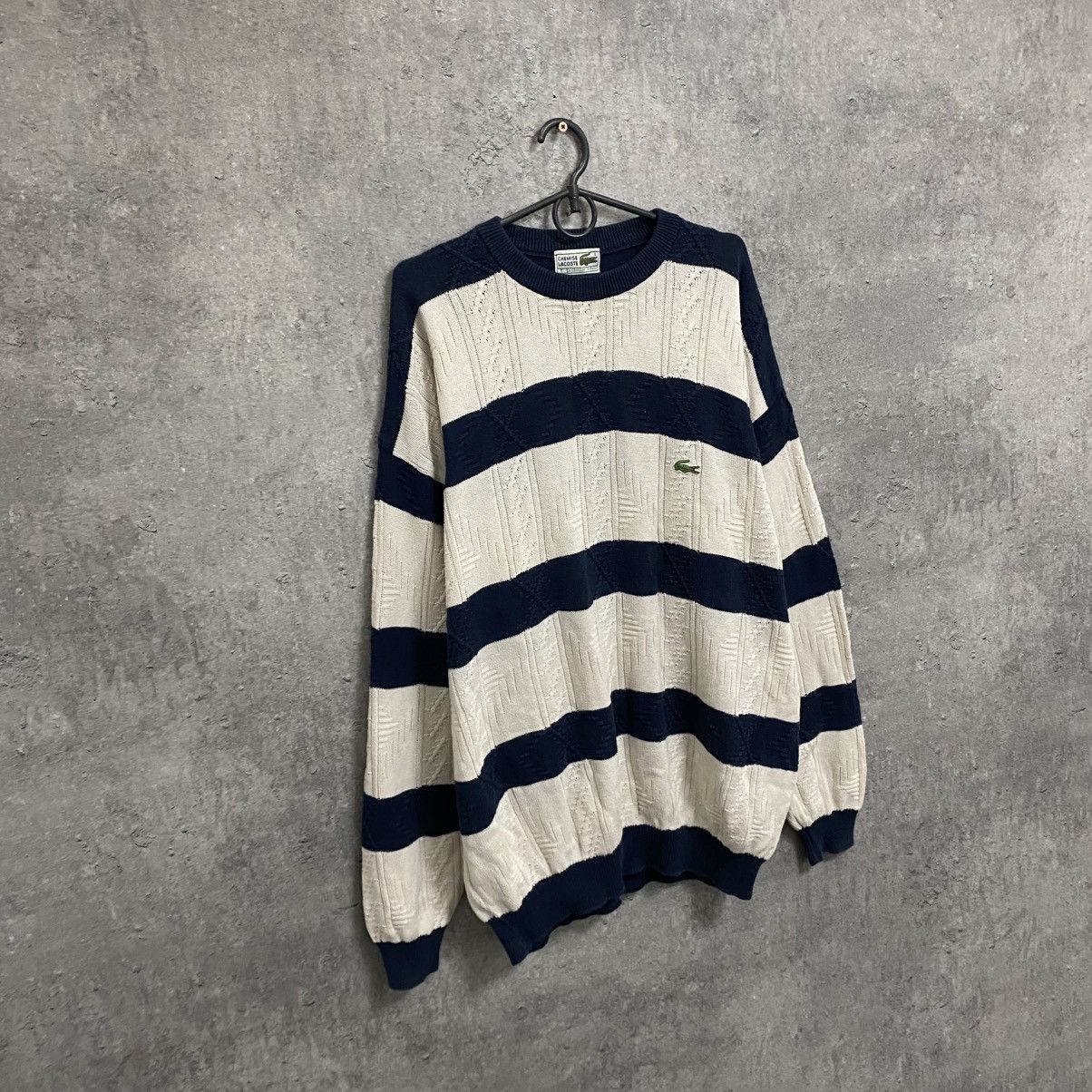 Lacoste 90’s Rare Vintage Lacoste Sweater Sweatshirt Hype Size US L / EU 52-54 / 3 - 3 Thumbnail