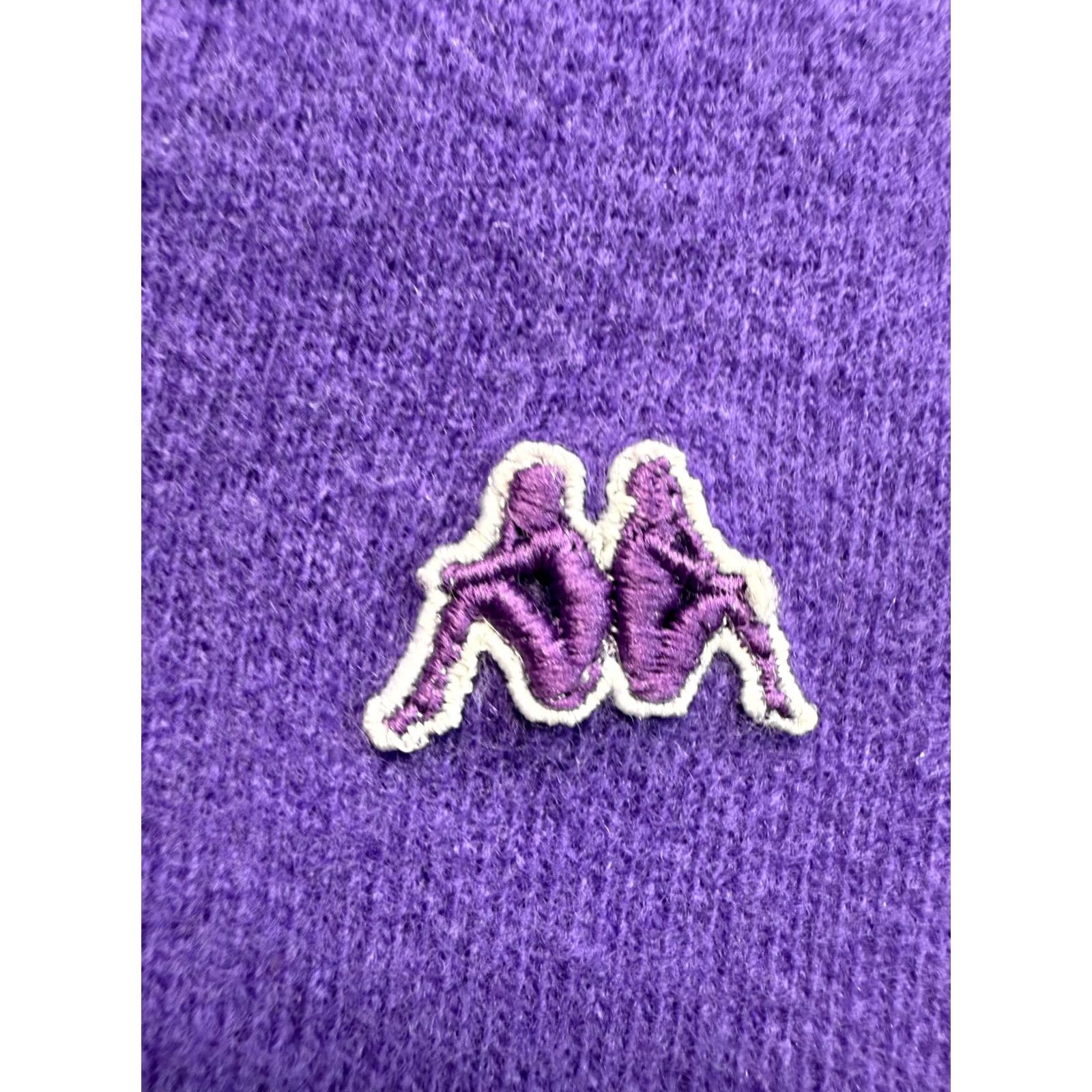 Kappa Vintage Robe di Kappa Lambswool sweater purple womens L size Pullover cardigan style not specified Shirt Size L / US 10 / IT 46 - 2 Thumbnail