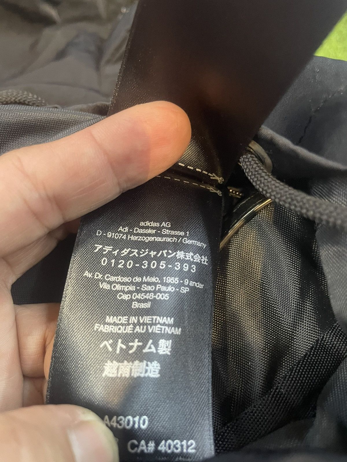 Adidas Authentic ADIDAS Y-3 x YOHJI YAMAMOTO Backpack Size ONE SIZE - 25 Thumbnail