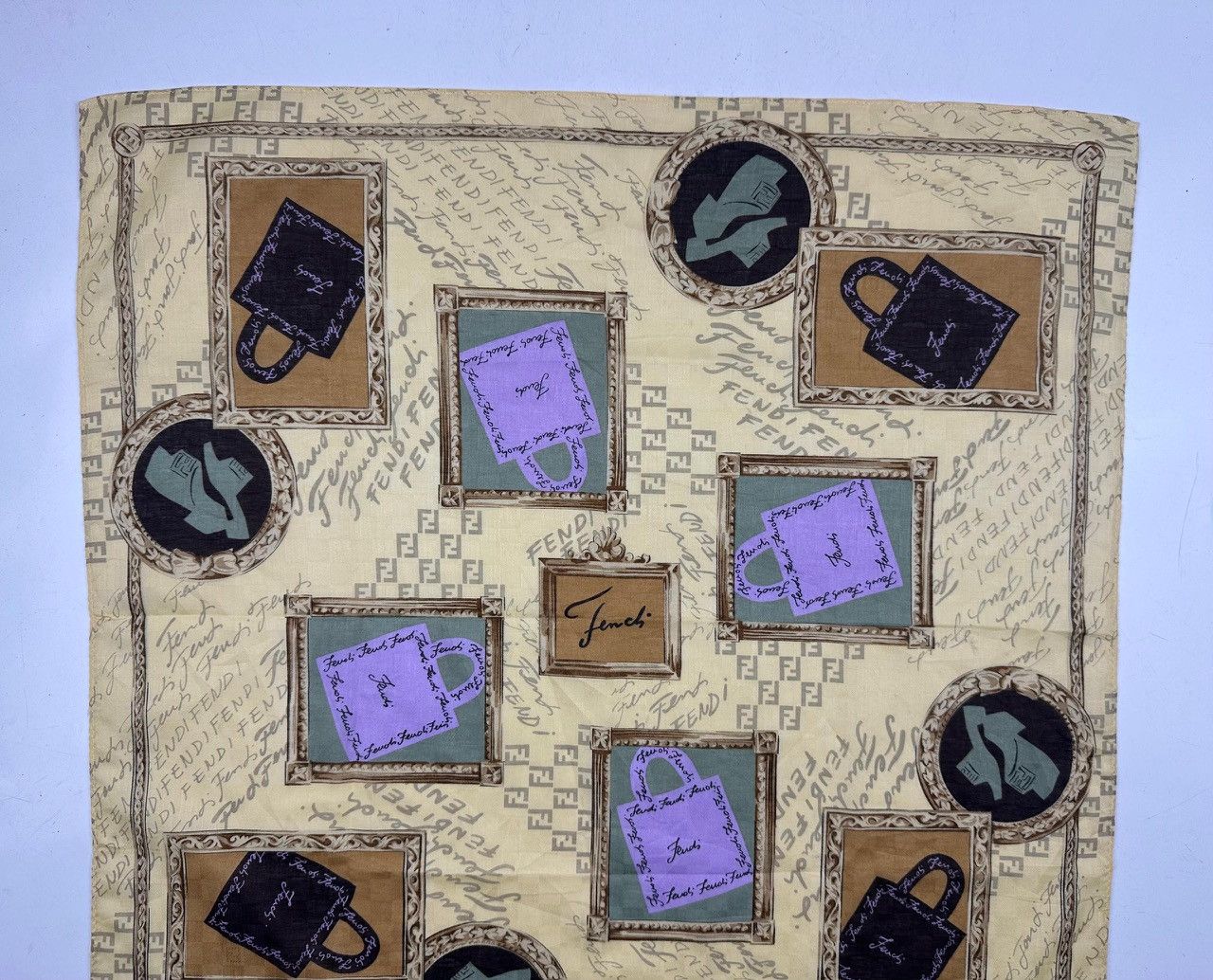 Fendi fendi handkerchief bandana tc44 Size ONE SIZE - 4 Thumbnail