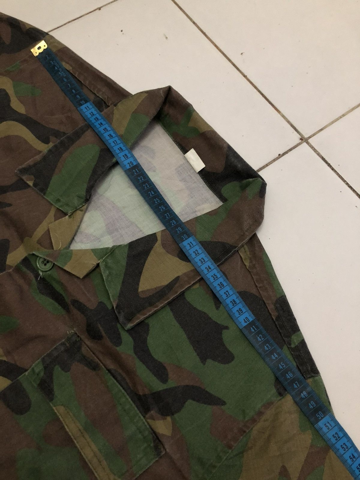 Japanese Brand Unknown - Army Men Button Up Shirt Size US L / EU 52-54 / 3 - 10 Thumbnail