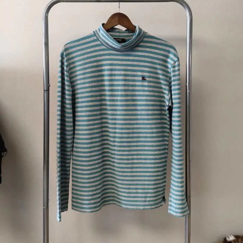 Burberry Burberry Striped Long Sleeve T-Shirt for Men Size US M / EU 48-50 / 2 - 1 Thumbnail