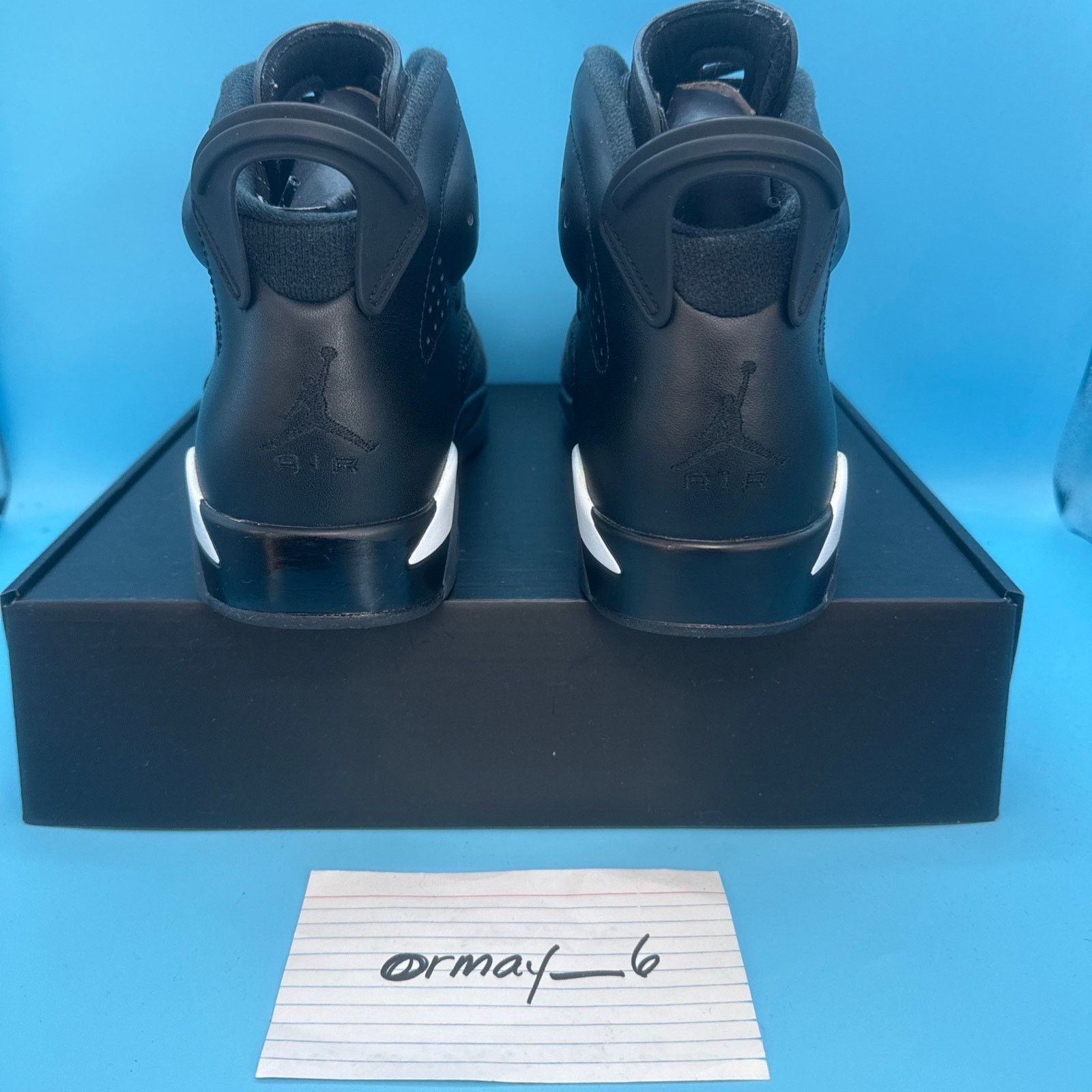 Jordan Brand Jordan 6 Retro "Black Cat" 2016 m8.5 w10 Size US 8.5 / EU 41-42 - 5 Thumbnail