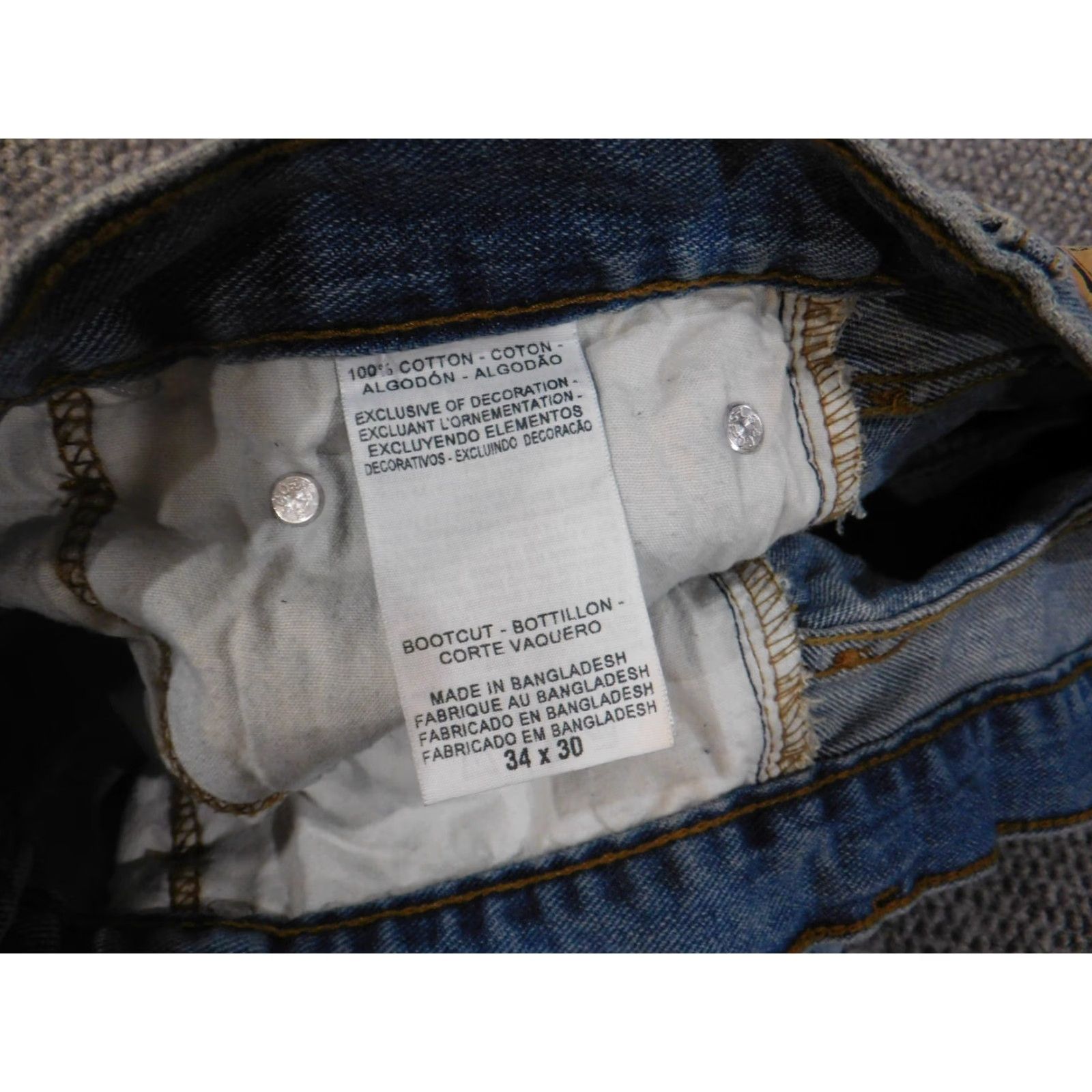 Levi's Levi's Jeans Men's 34x30 Blue Straight Classic Denim Vintage Retro American Size US 34 / EU 50 - 4 Thumbnail