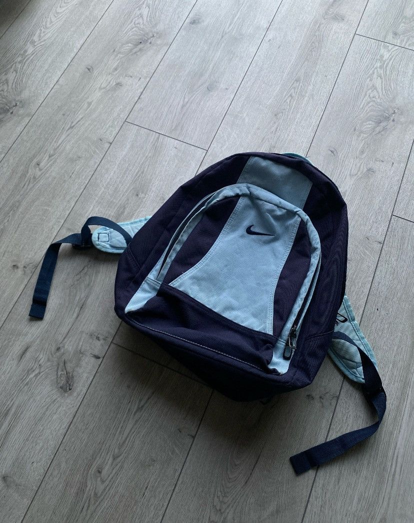 Nike × Vintage Vintage Nike Swoosh Backpack Y2K Os Size ONE SIZE - 3 Thumbnail