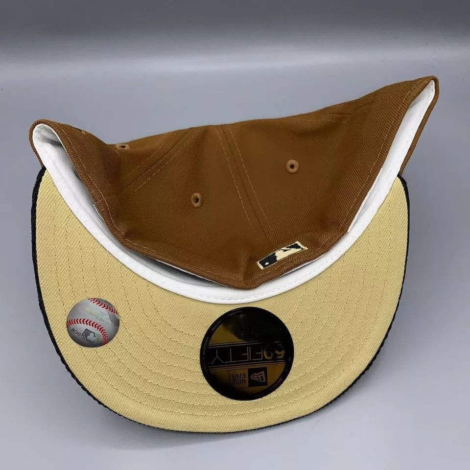 New Era Chicago Cubs Hat Men 7 5/8 Brown All Star Game Fitted Cap Size ONE SIZE - 4 Thumbnail