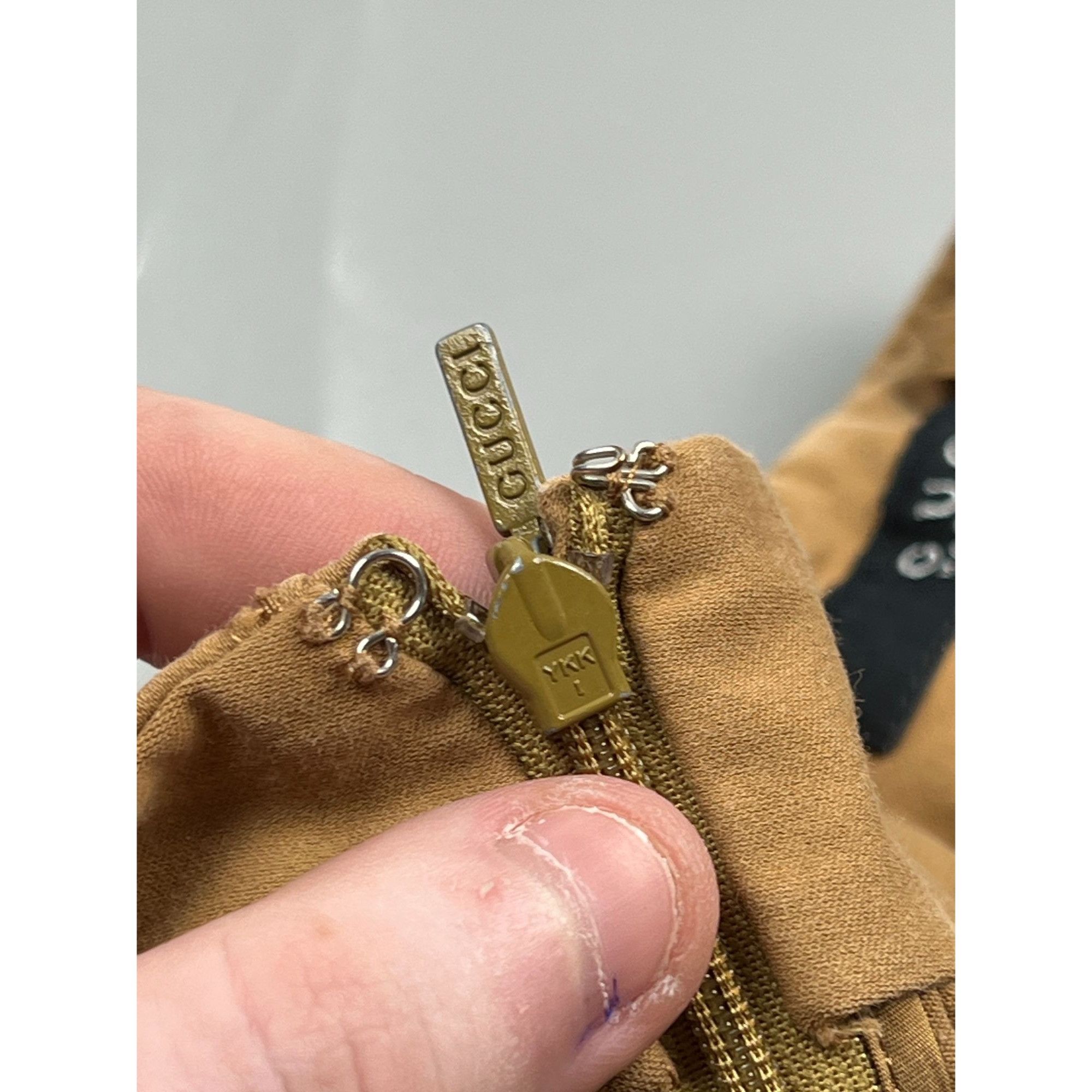 Gucci Gucci Vintage Golden Buttons Pencil Skirt (Y0847) Size 30" / US 8 / IT 44 - 6 Thumbnail