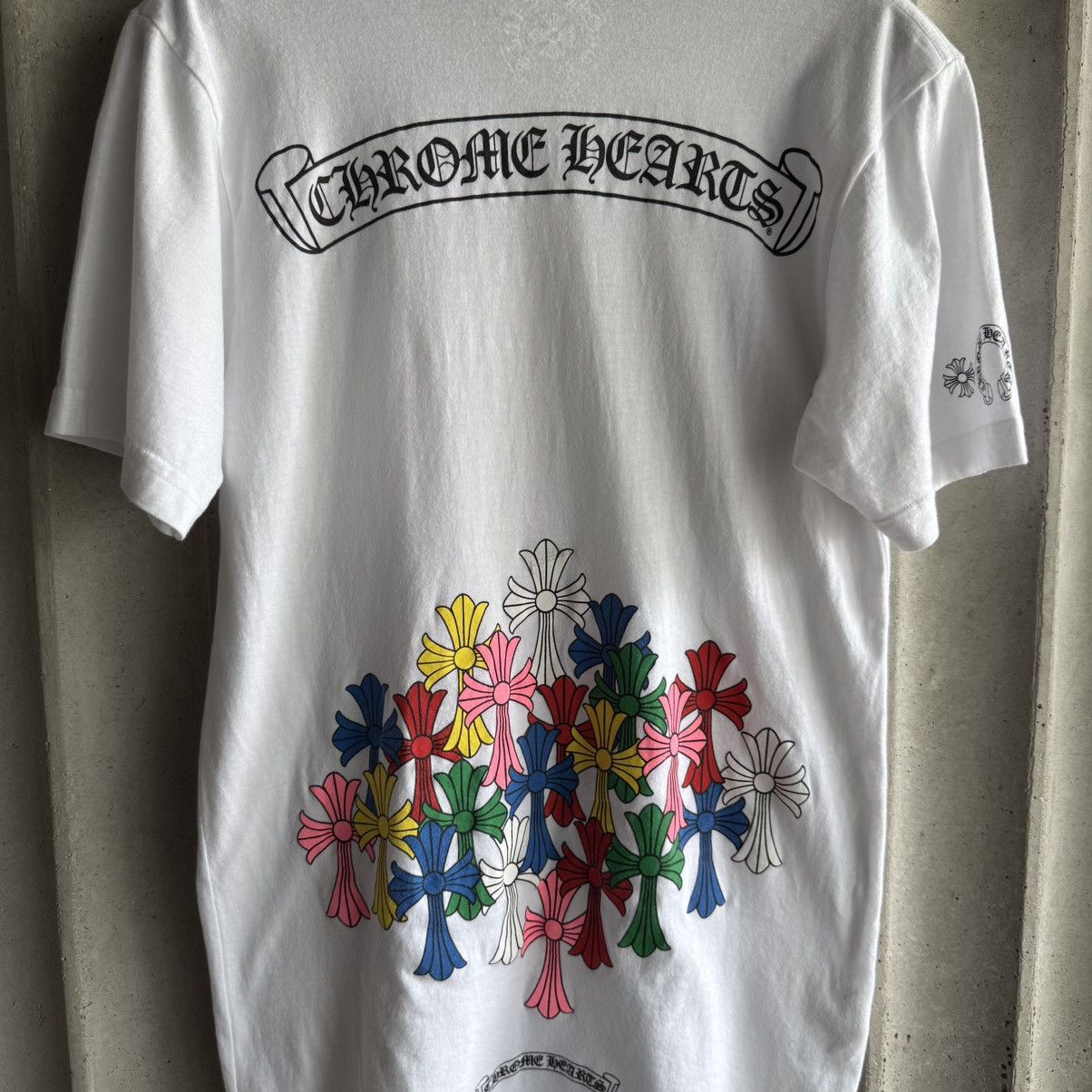 Chrome Hearts CHROME HEARTS TEE - MULTI COLOR CROSS Size US S / EU 44-46 / 1 - 5 Thumbnail