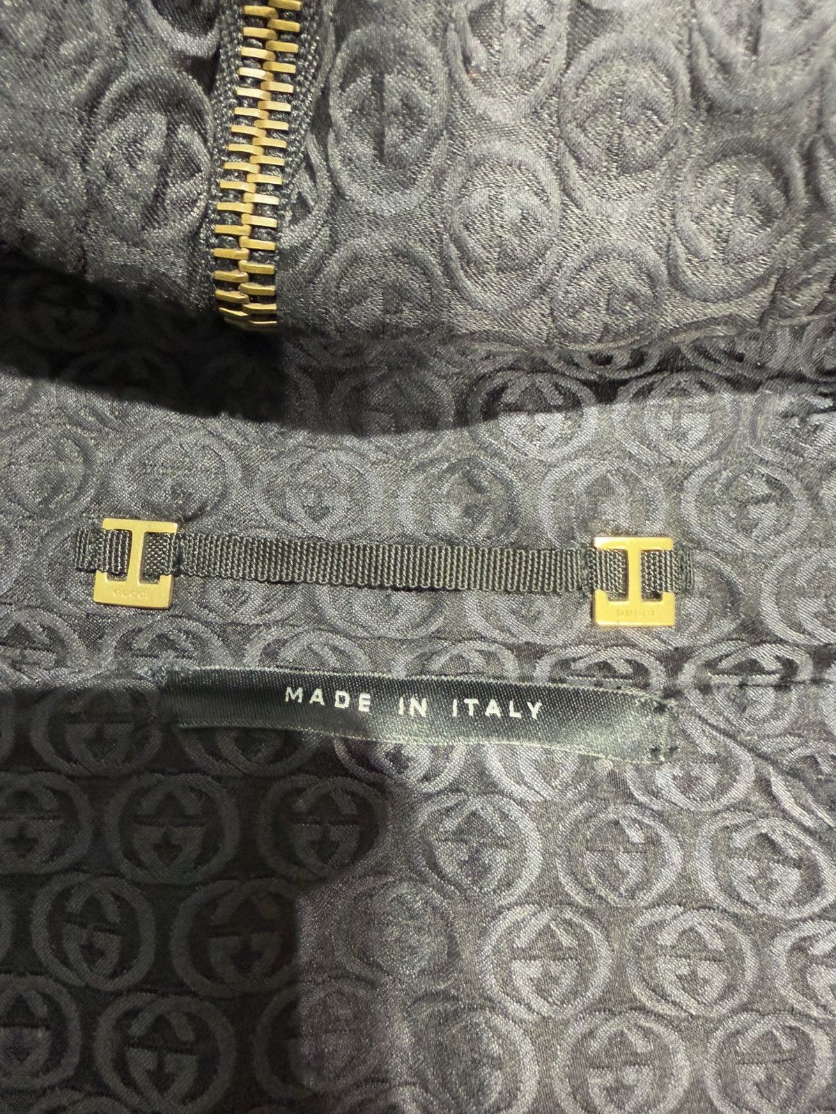 Gucci × Tom Ford FW2003 Gucci - Tomford - Padded Down jacket - Belted wrist Size XS / US 0-2 / IT 36-38 - 11 Thumbnail