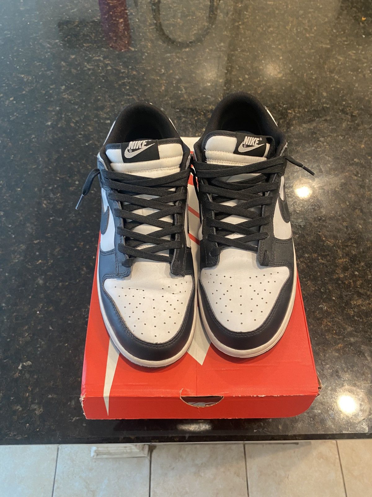Nike Black nike panda dunks Size US 10 / EU 43 - 2 Thumbnail