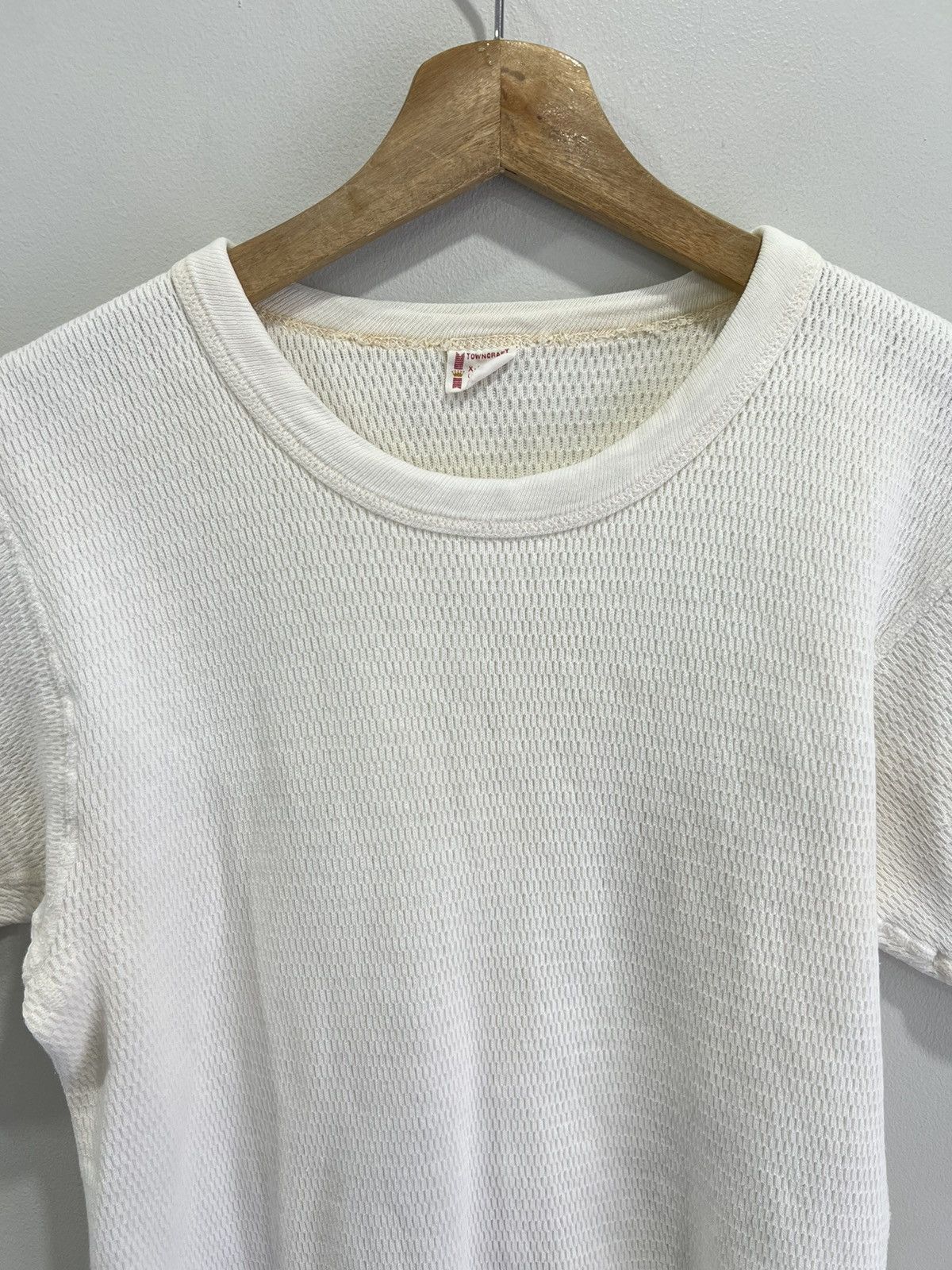 Towncraft Vintage 70s 80s Towncraft Penneys Thermal Shirt Size US XL / EU 56 / 4 - 2 Thumbnail