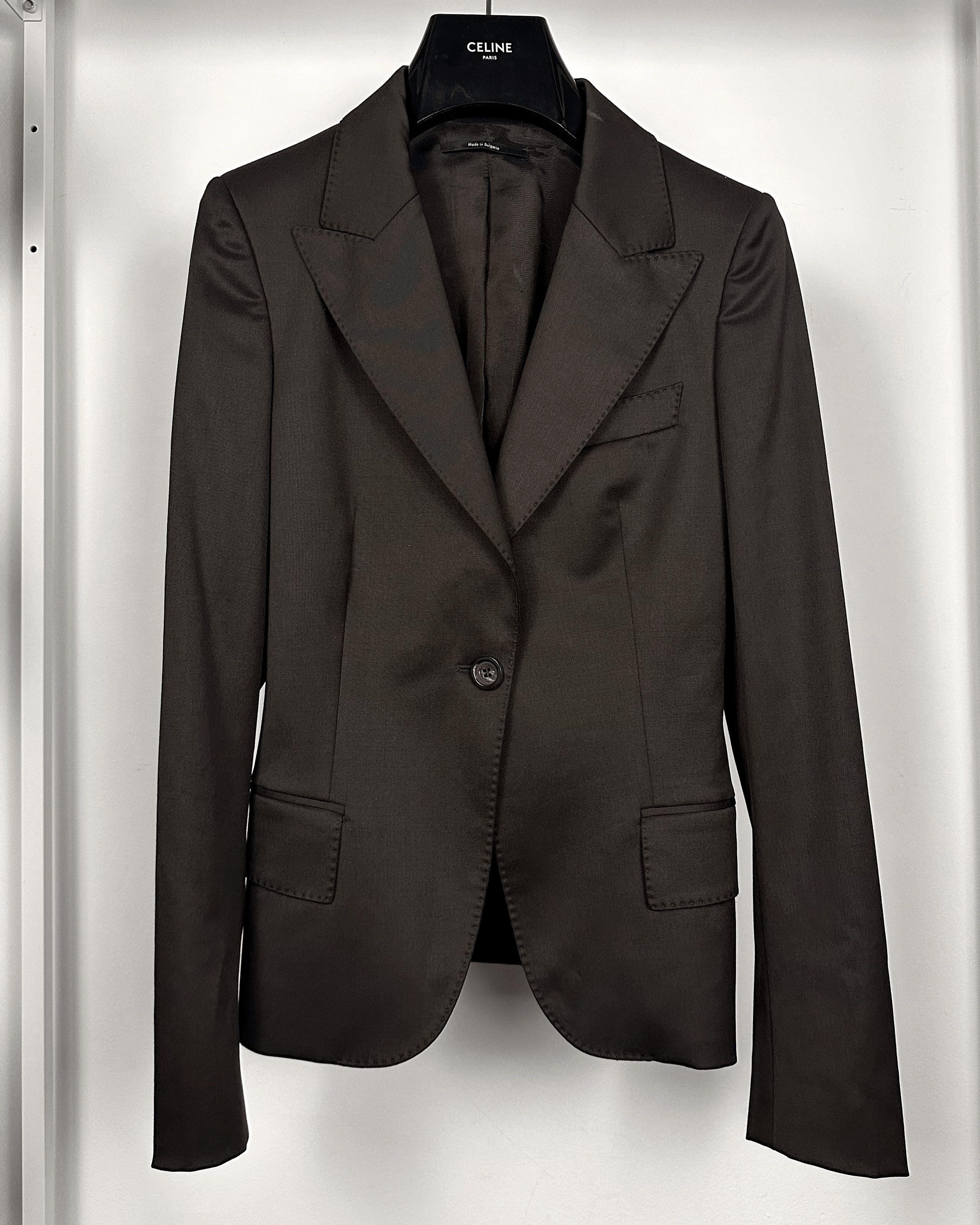 Gucci Gucci Chocolate Blazer Size US S / EU 44-46 / 1 - 3 Thumbnail