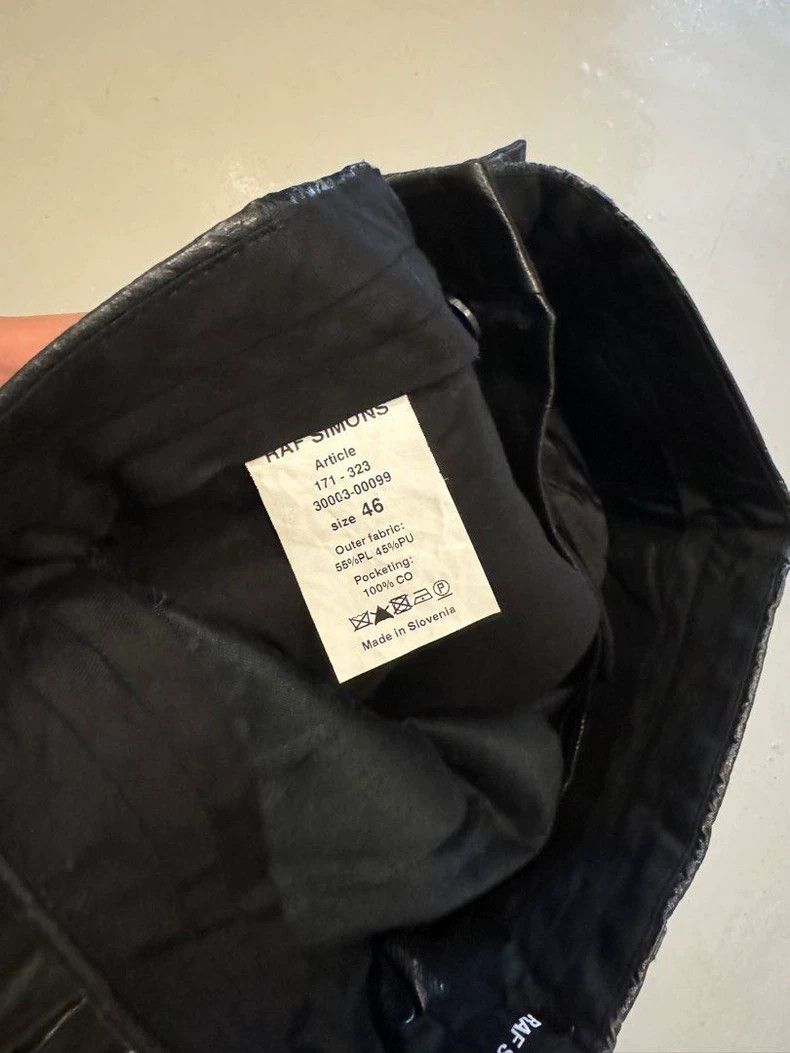 Raf Simons Raf simons PVC straight trousers Size US 30 / EU 46 - 2 Thumbnail