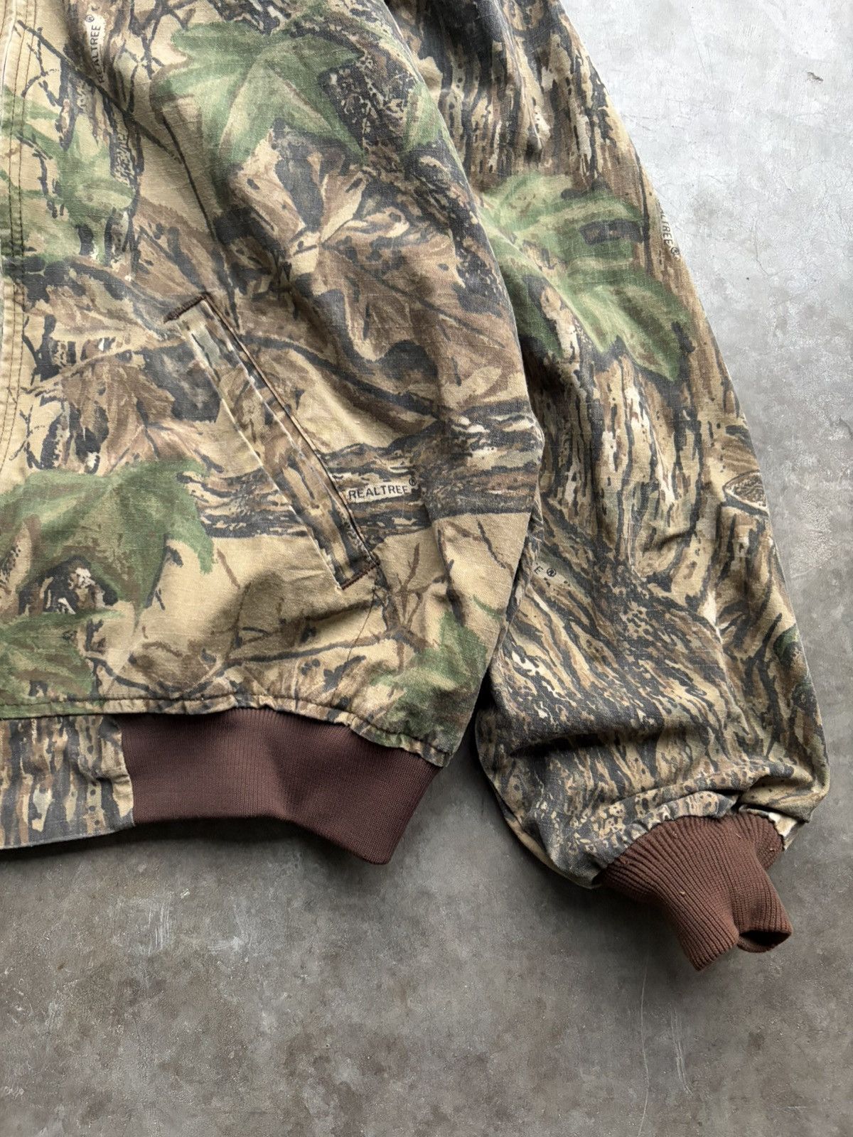 Realtree Vintage 1990’s Realtree Style Camo Bomber Jacket Size US L / EU 52-54 / 3 - 2 Thumbnail