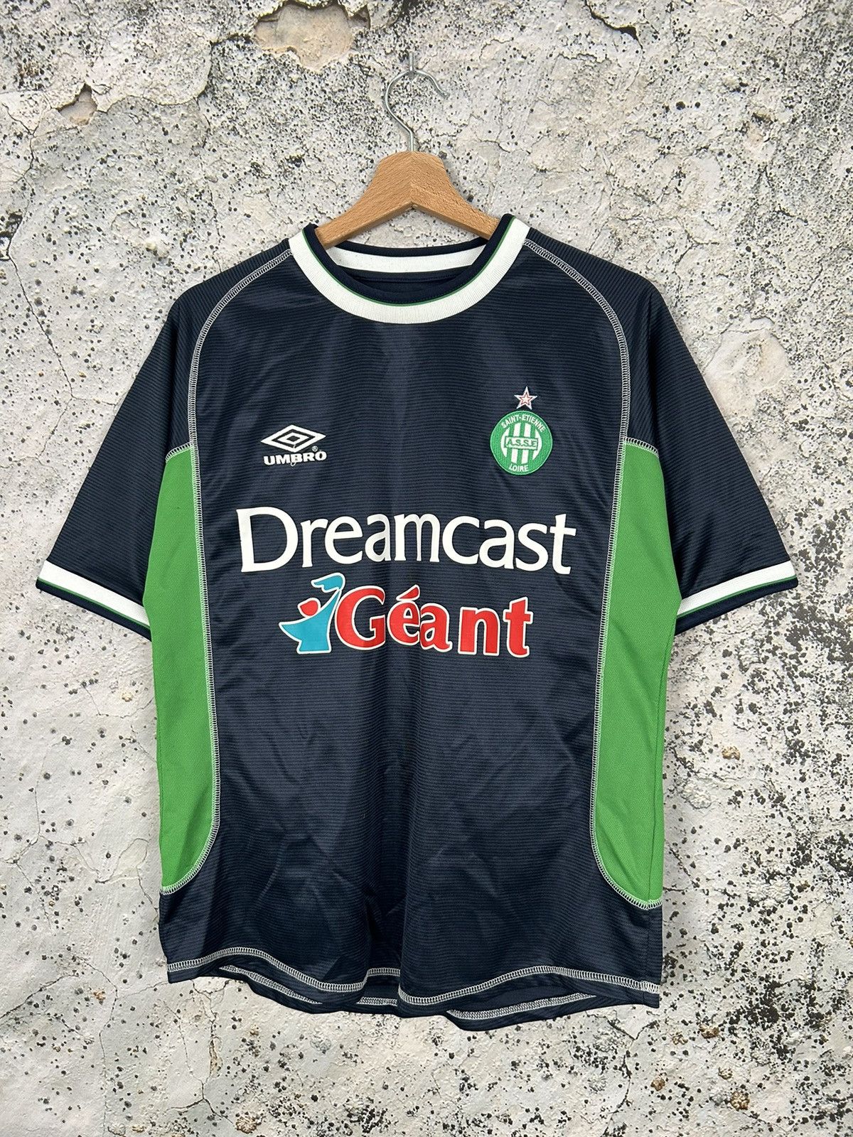 Maillot entrainement ASSE Umbro Saint-Etienne saison 2000