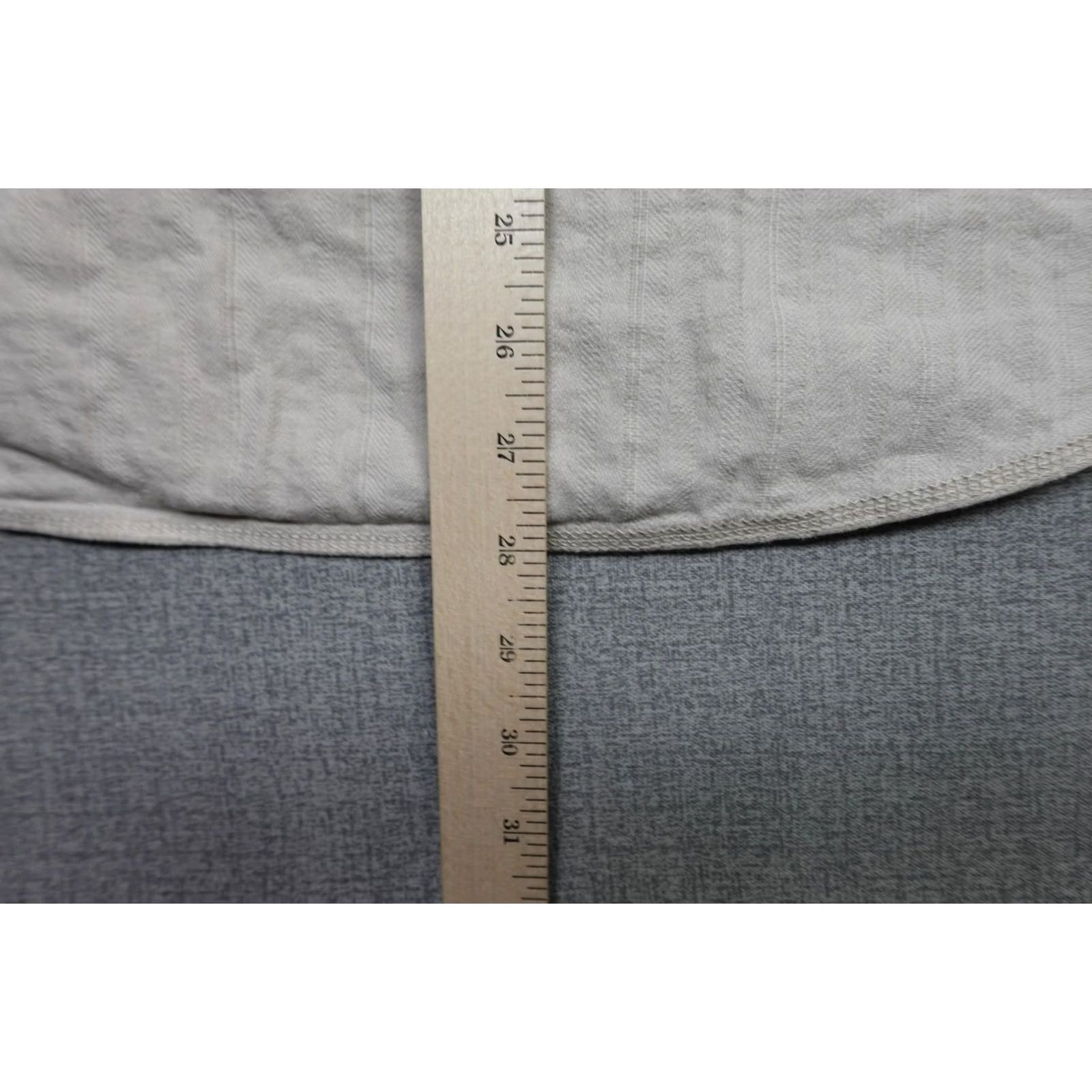 Carbon2Cobalt Carbon2Cobalt Shirt Mens Medium Beige Solid Long Sleeve Button Up Linen Cotton Size US M / EU 48-50 / 2 - 7 Thumbnail