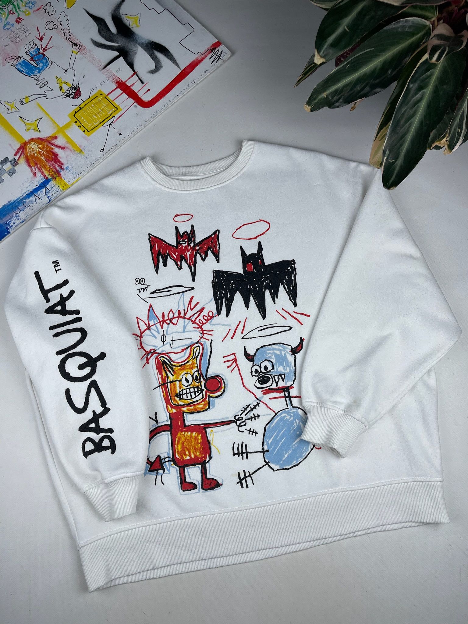 Jean-Michel Basquiat Jean Michael Basquiat sweatshirt Size US M / EU 48-50 / 2 - 3 Thumbnail