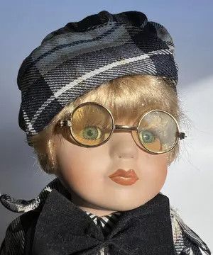 Vintage Vintage Porcelain Doll Girl Standing Made in Germany Marked Size ONE SIZE - 6 Thumbnail