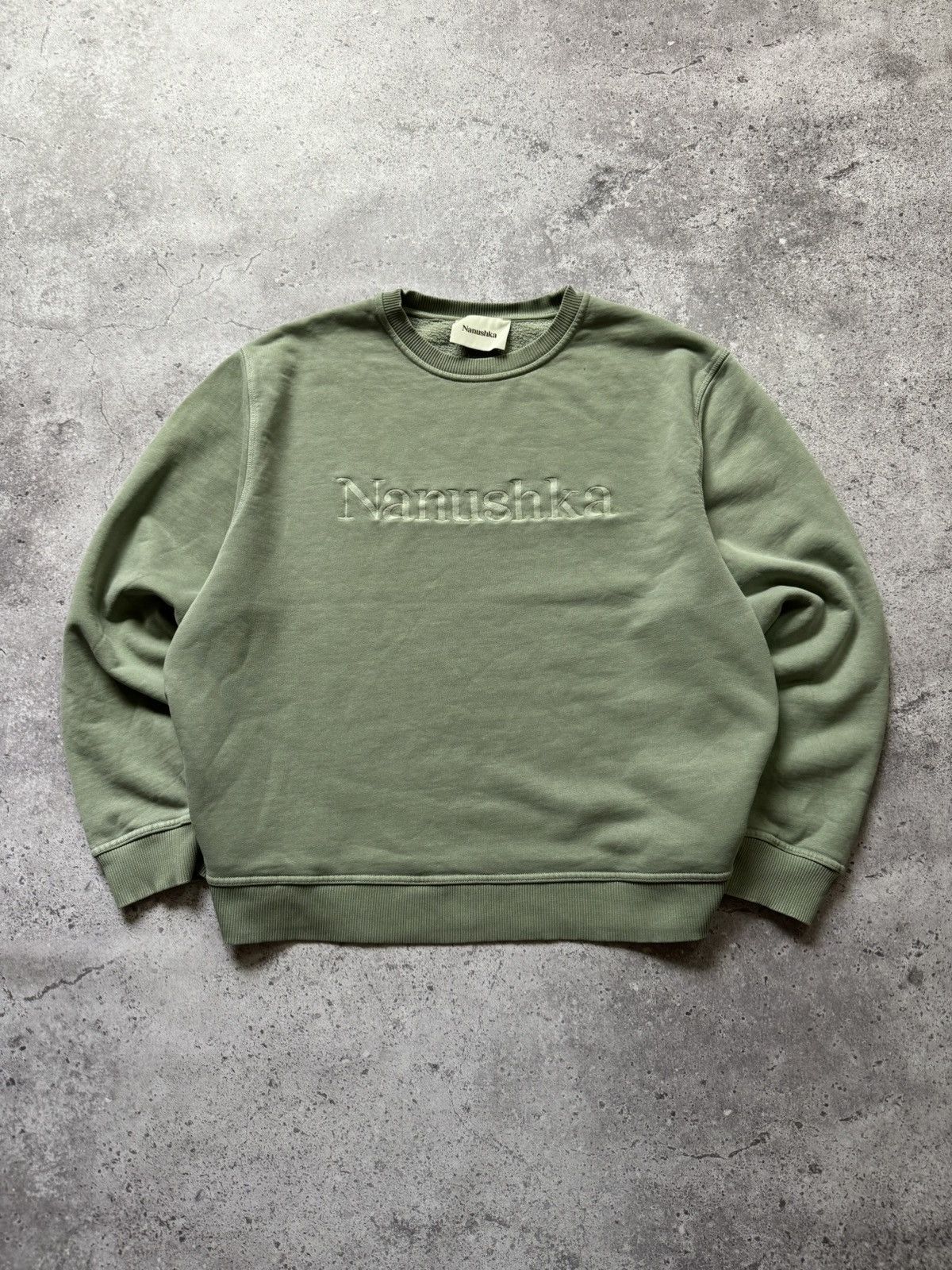 Nanushka Nanuska washed garment dayed Embroidered Sweatshirt Size US M / EU 48-50 / 2 - 5 Thumbnail