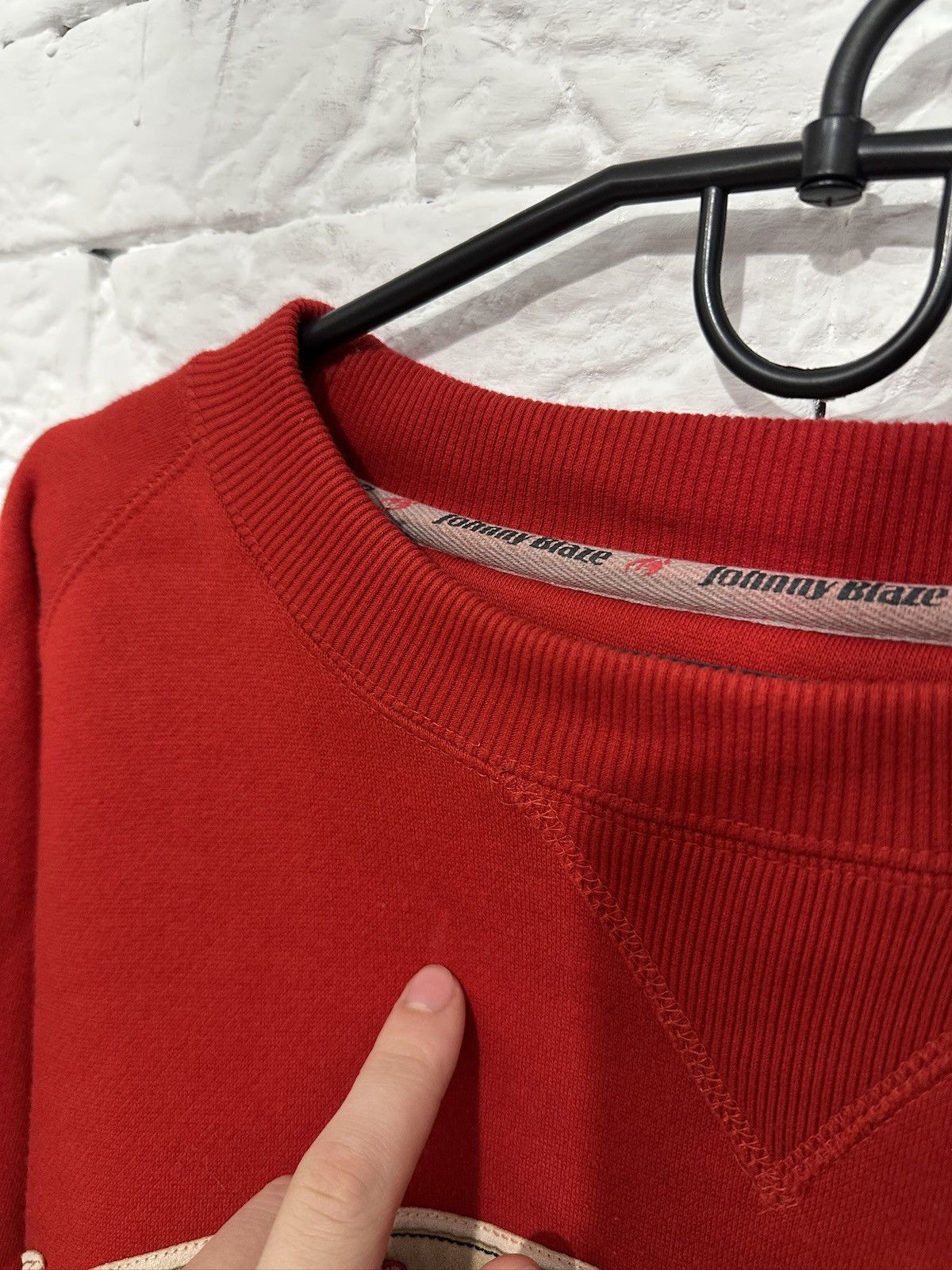 Other Vintage Johnny Blaze Warriors Sweatshirt XL Red Rare 90s Size US XL / EU 56 / 4 - 9 Thumbnail