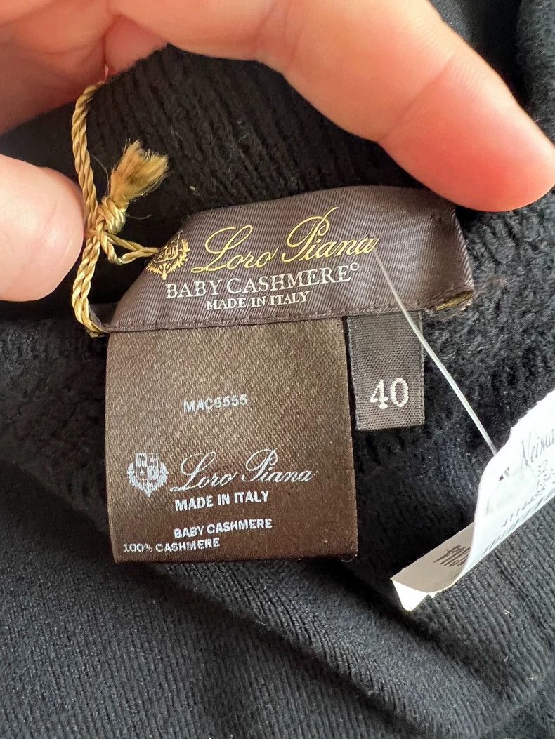 Loro Piana LORO PIANA Small cashmere wide leg pants Size 26" / US 2 / IT 38 - 3 Thumbnail